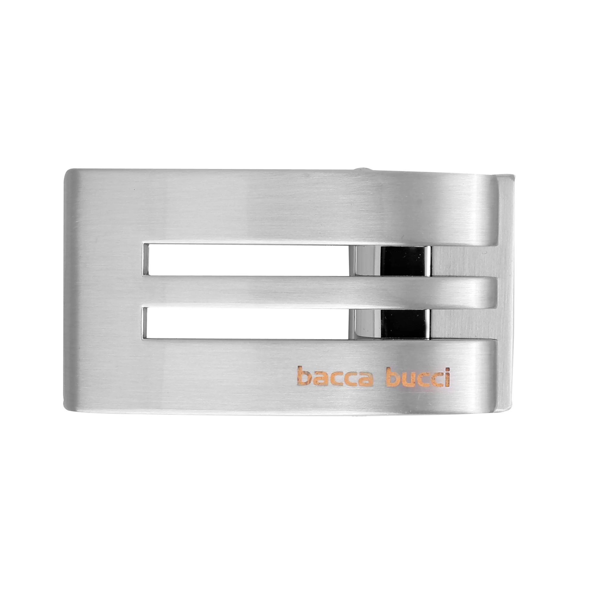 Bacca Bucci 35 MM Nickle Free Reversible-Clamp Belt Buckle with Branding (Buckle only) - Image 3