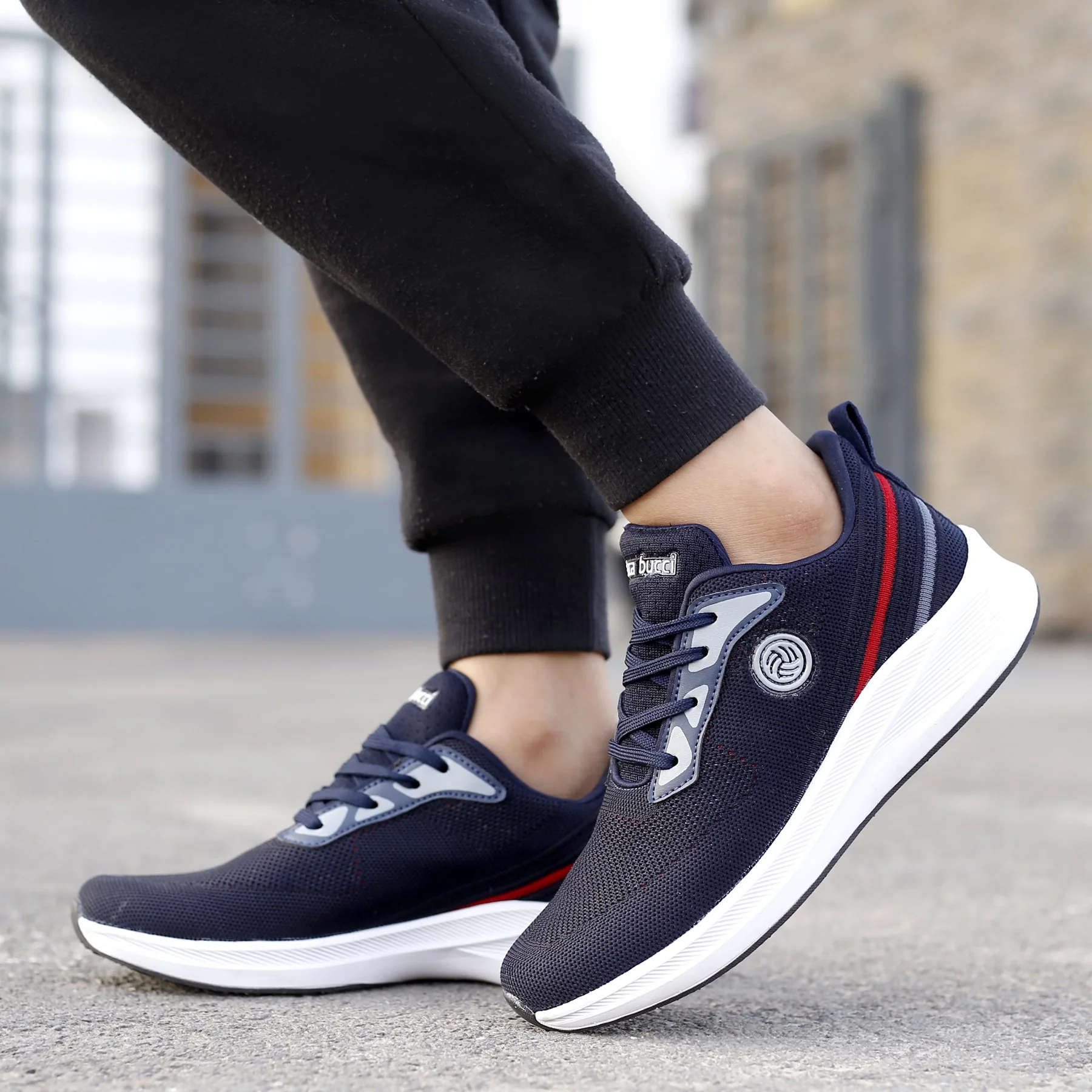 Bacca Bucci Boys or Girls Essential Knit Running Sports Shoe (Age: 8 year to 12 years) - Image 3
