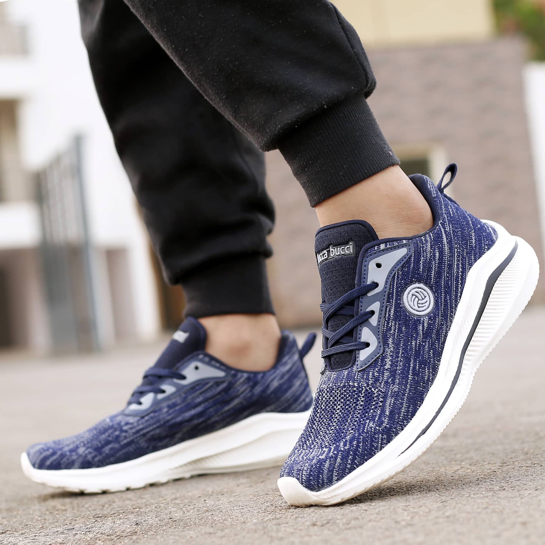 Bacca Bucci Boys or Girls Essential Knit Running Sports Shoe (Age: 8 year to 12 years) - Image 4