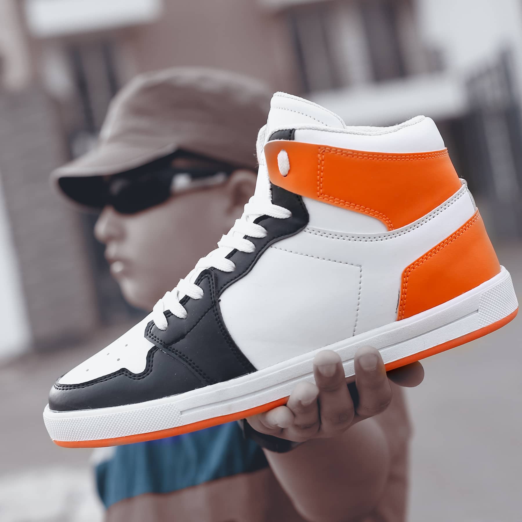Bacca Bucci Boys or Girls Streetwear Flat Heel High-top Fashions Sneakers (Age : 8 Years to 12 Years) - Image 4