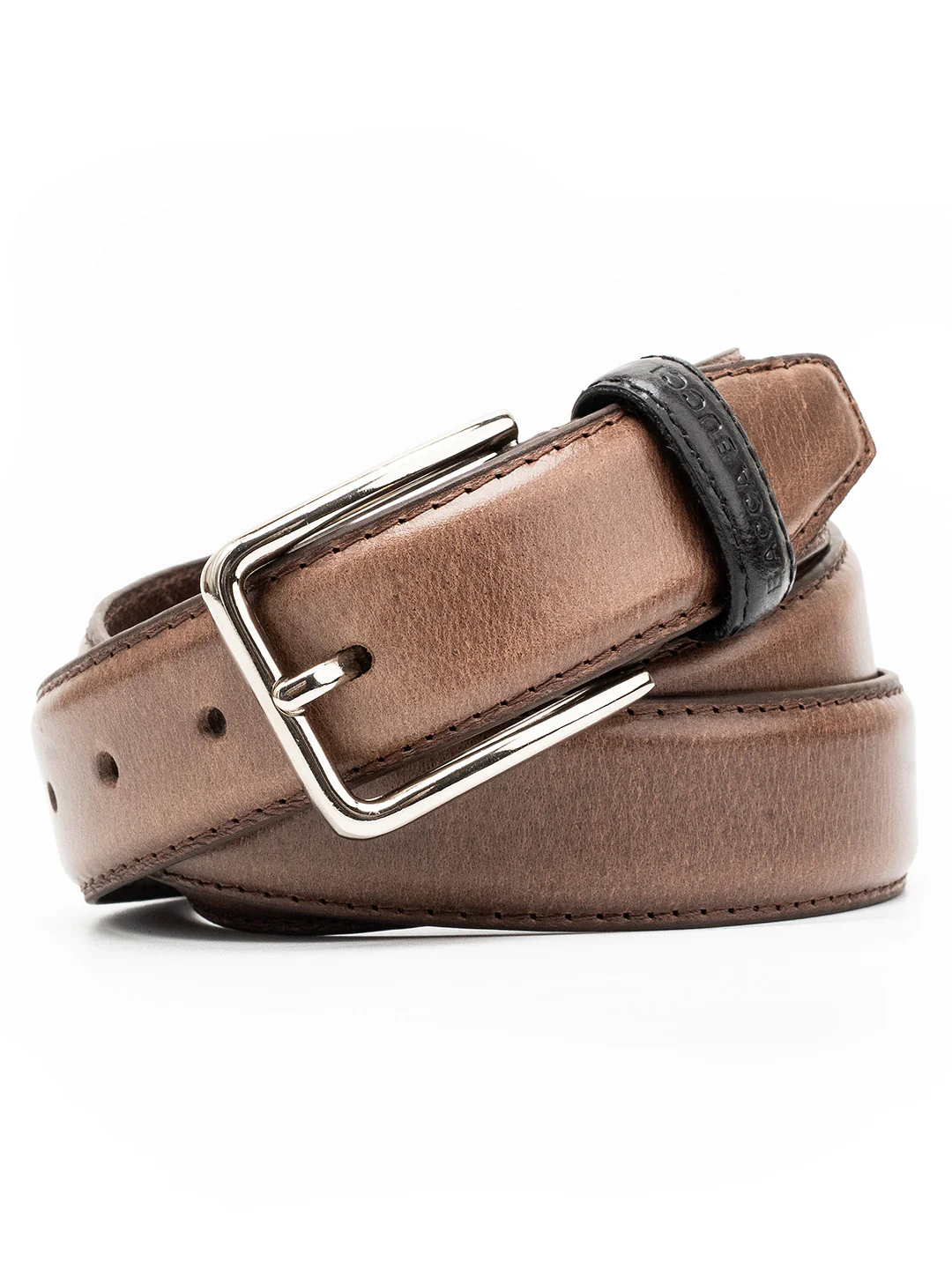 Bacca Bucci Classic Leather Belt with Metal Buckle - Image 11