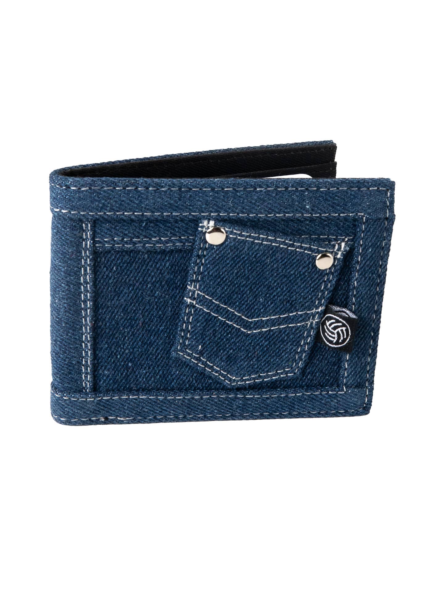 Bacca Bucci Denim Dash Bifold Wallet – Jeans Inspired Wallet for Teens & Gen Z - Image 6