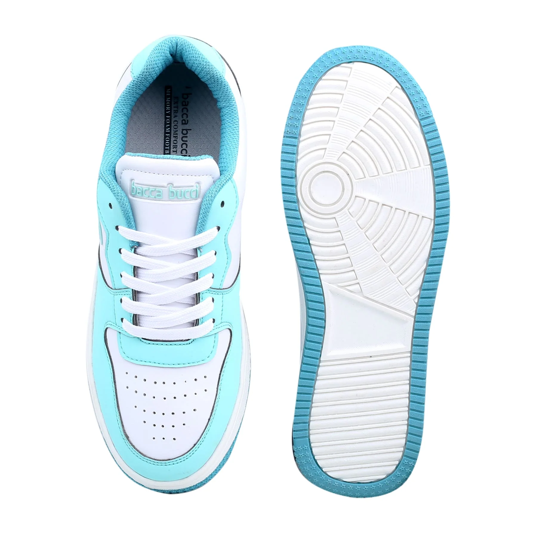Bacca Bucci EMILY Low-top Flat Sole Sneakers For Women - Image 6