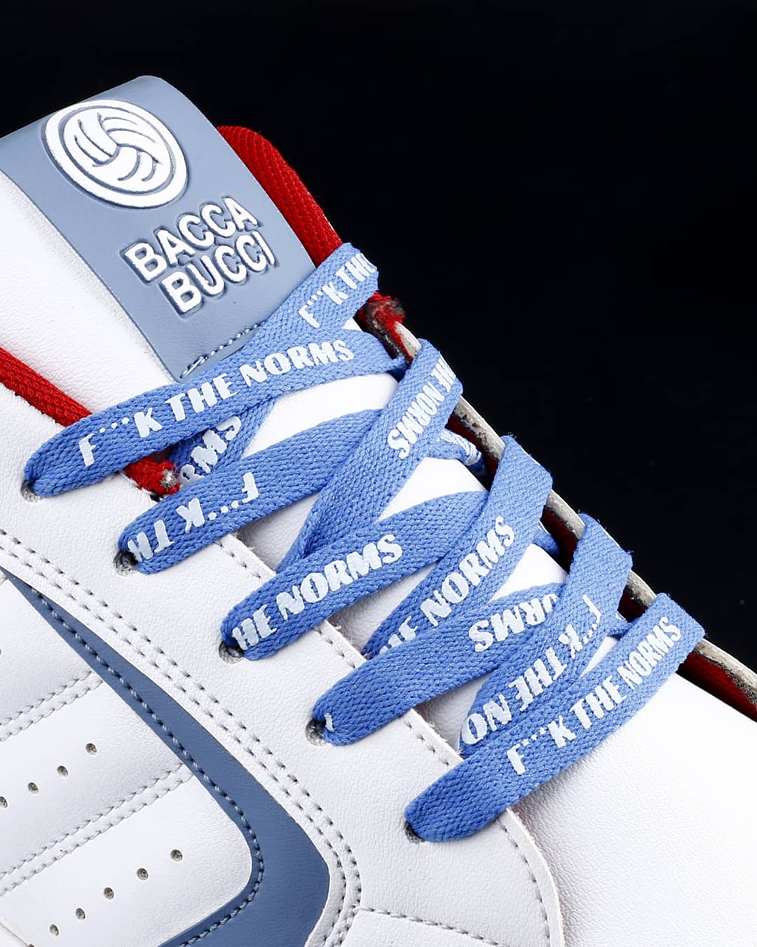 Bacca Bucci "F***K THE NORMS" Sneaker Laces - Image 20