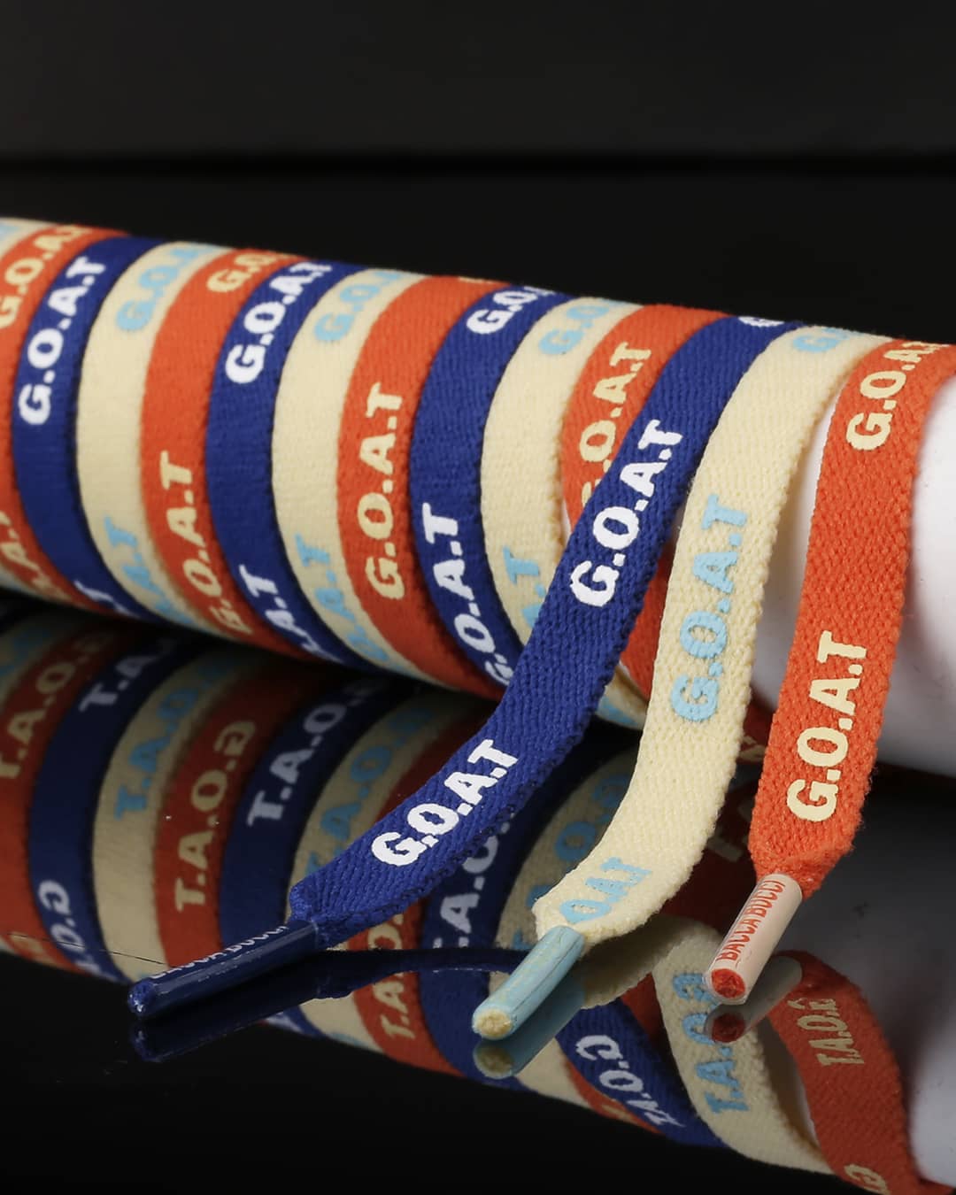 Bacca Bucci "G.O.A.T" Sneaker Laces - Image 2