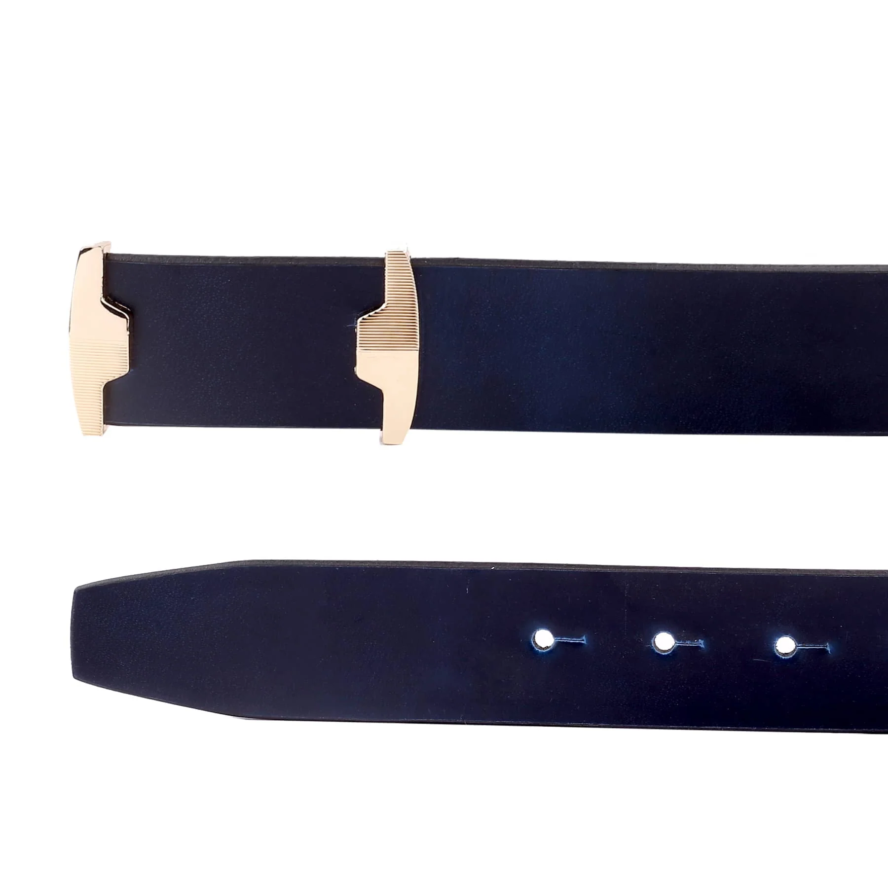 Bacca Bucci Genuine Leather Dress/Casual Men Belt with Pin Buckle - Image 11