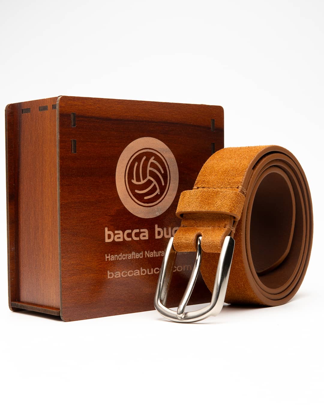 Bacca Bucci Genuine Leather Suede Belts for Men - Image 13