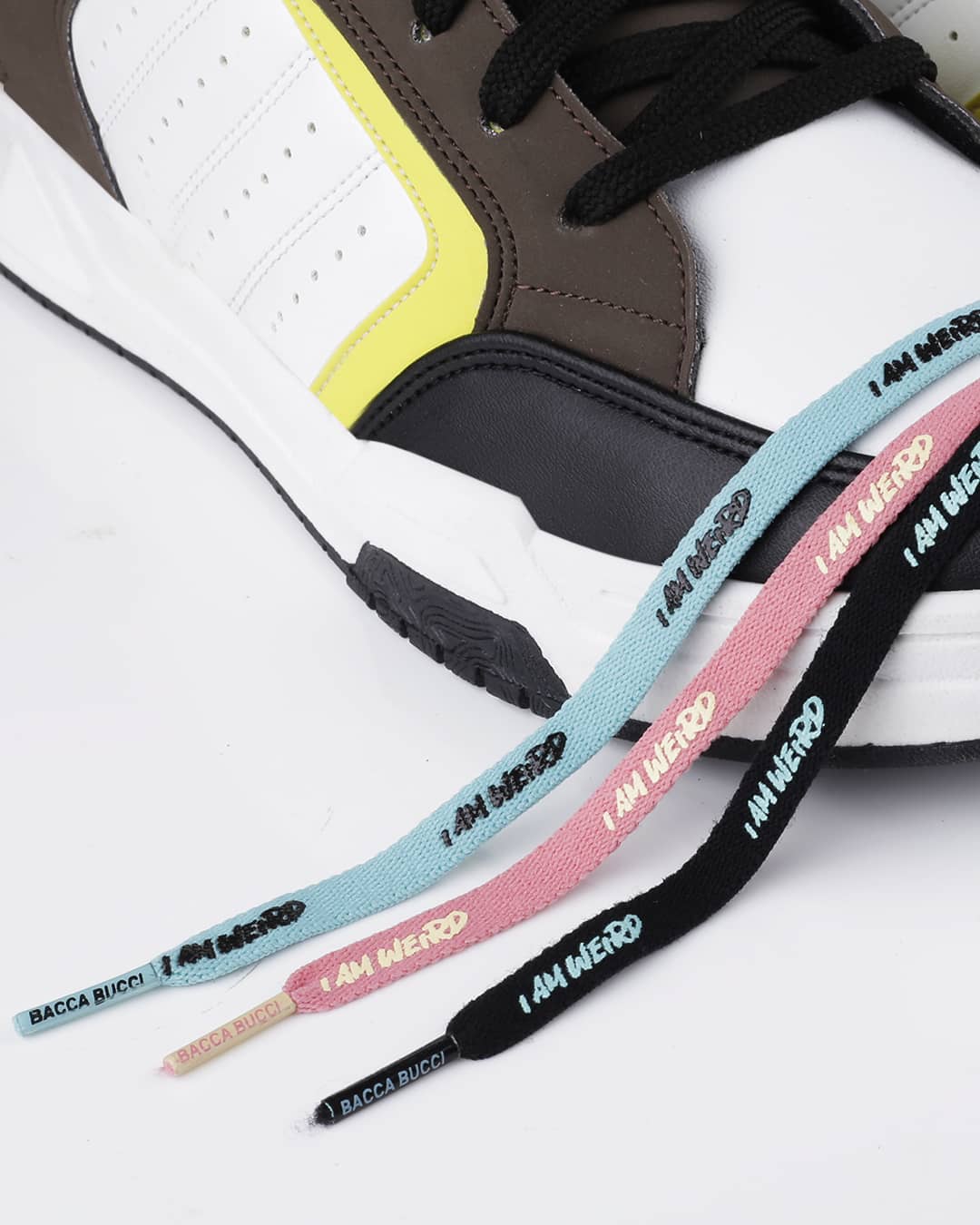Bacca Bucci "I AM WEIRD" Sneaker Laces - Image 3