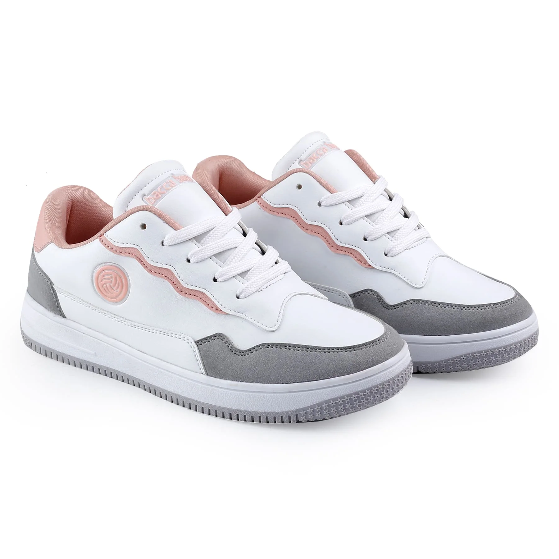 Bacca Bucci INFINITY Low Top Flat Sole Fashion Women's Sneakers - Image 7
