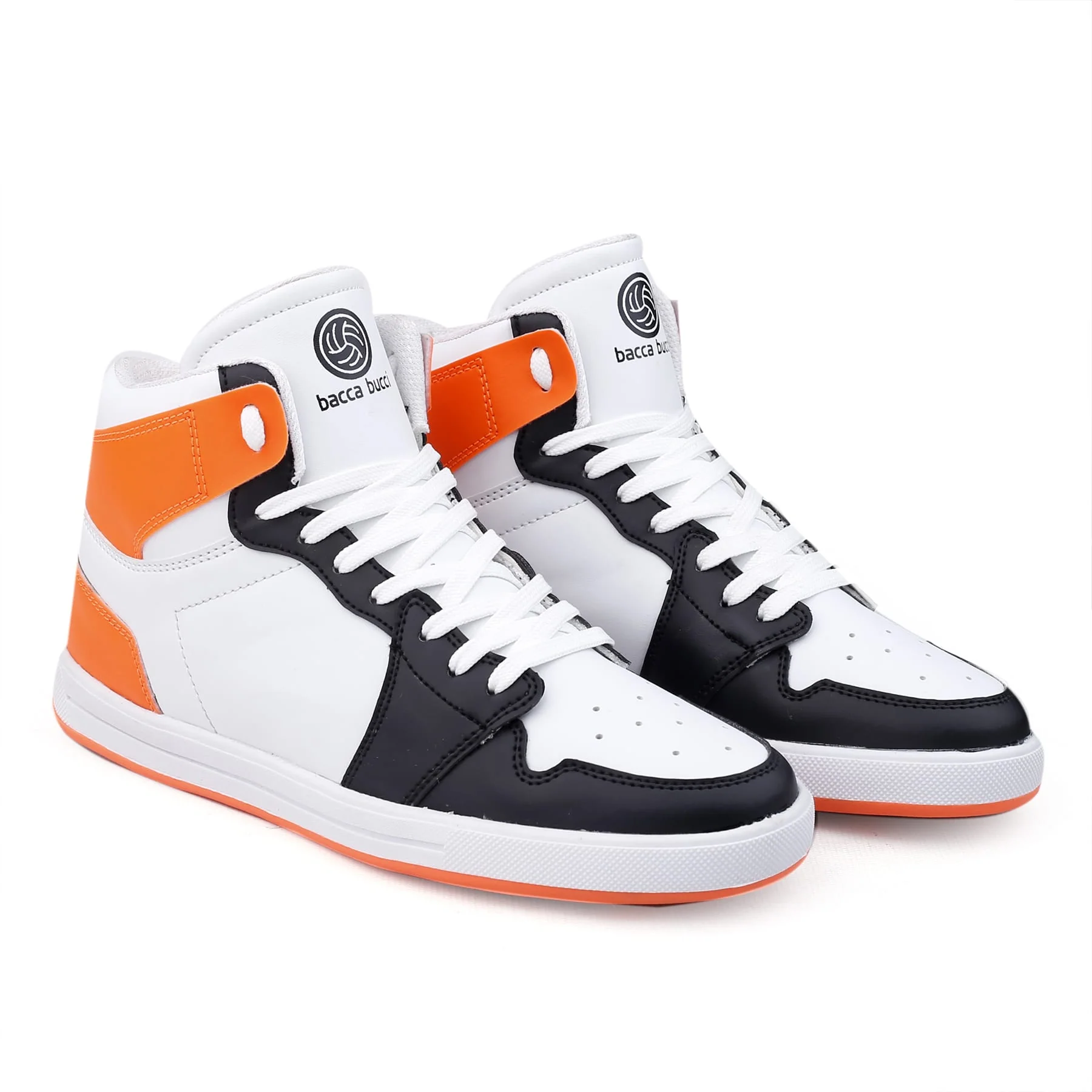 Bacca Bucci Boys or Girls Streetwear Flat Heel High-top Fashions Sneakers (Age : 8 Years to 12 Years) - Image 15