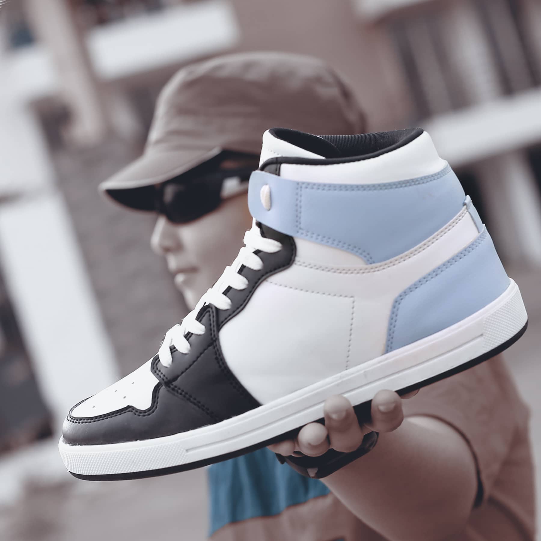 Bacca Bucci Boys or Girls Streetwear Flat Heel High-top Fashions Sneakers (Age : 8 Years to 12 Years) - Image 3