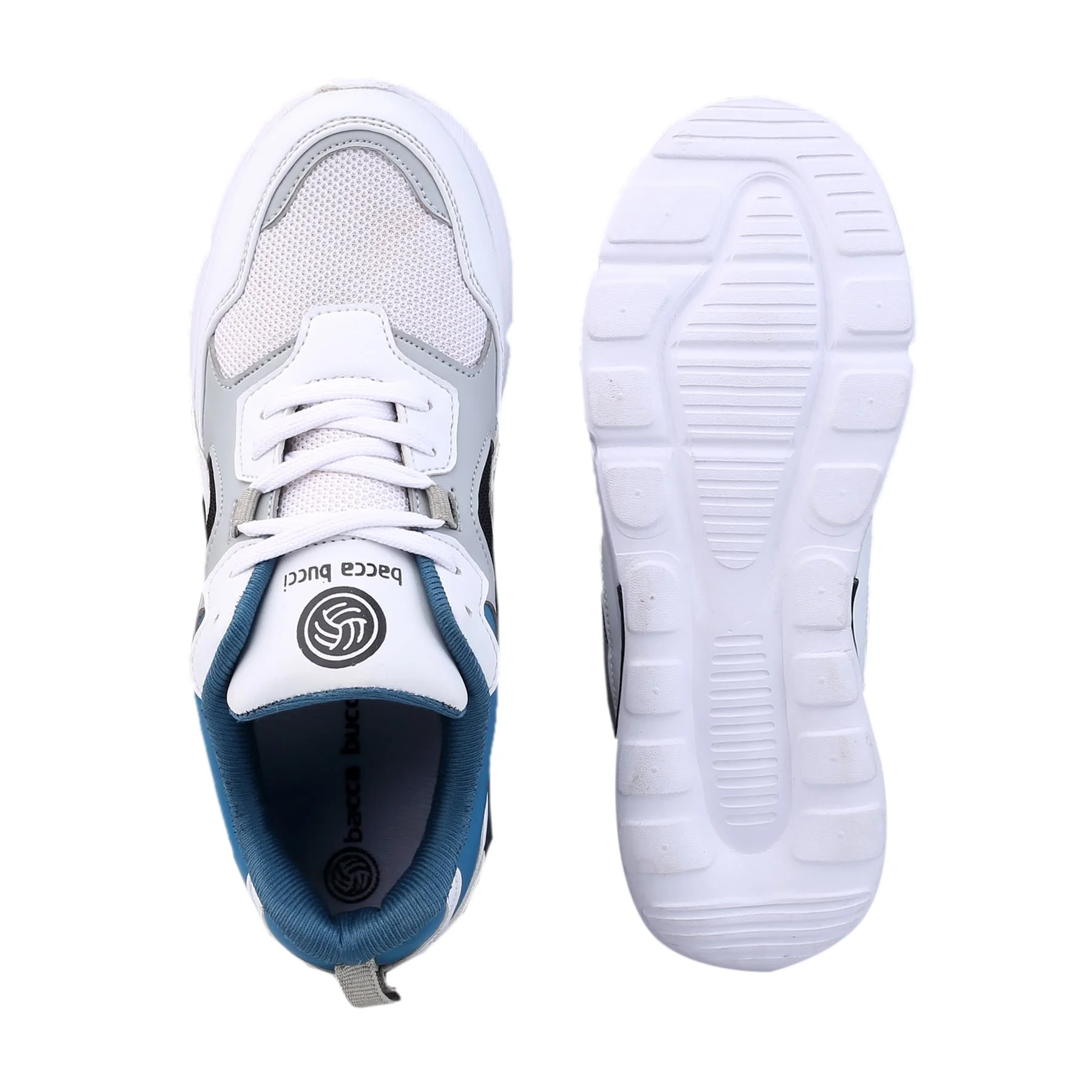 Bacca Bucci Boys or Girls Urban Retro Blocked Fashions Sneakers (Age : 8 to 12 Years) - Image 6