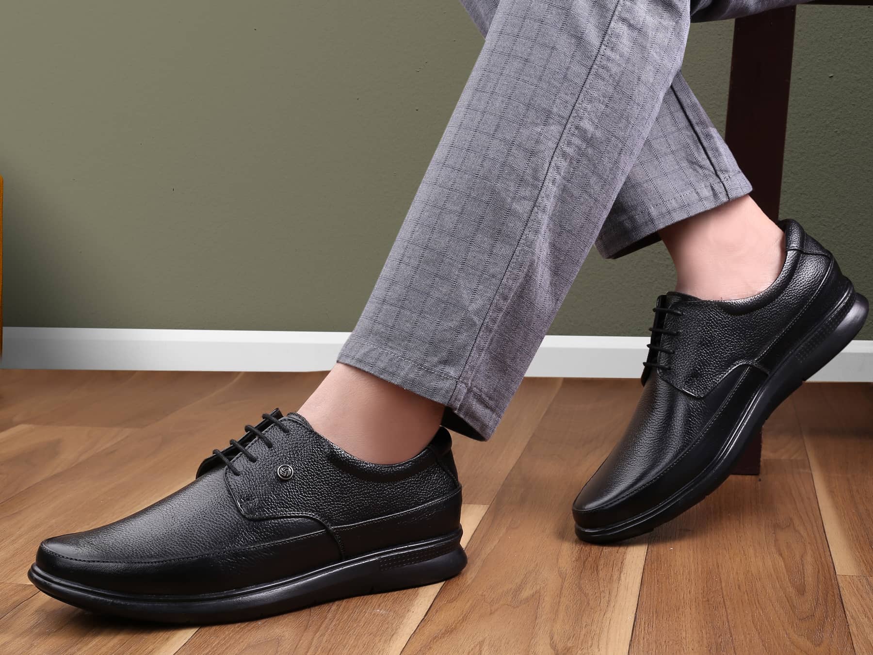 Bacca Bucci Leather Office Lace-ups Formal Shoes | UK- 06 to 14 - Image 4
