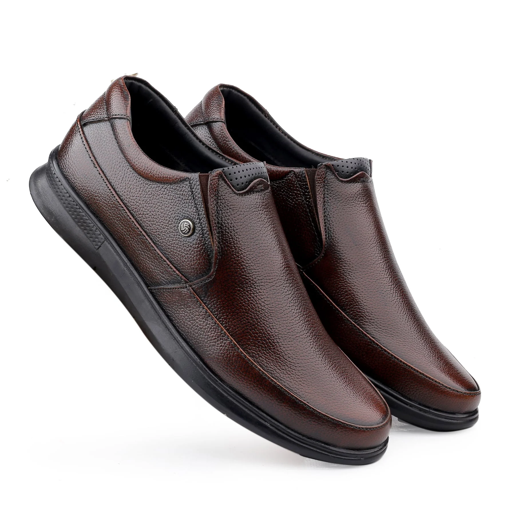Bacca Bucci Leather Office Slip-ons Formal Shoes | UK- 06 to 14 - Image 6