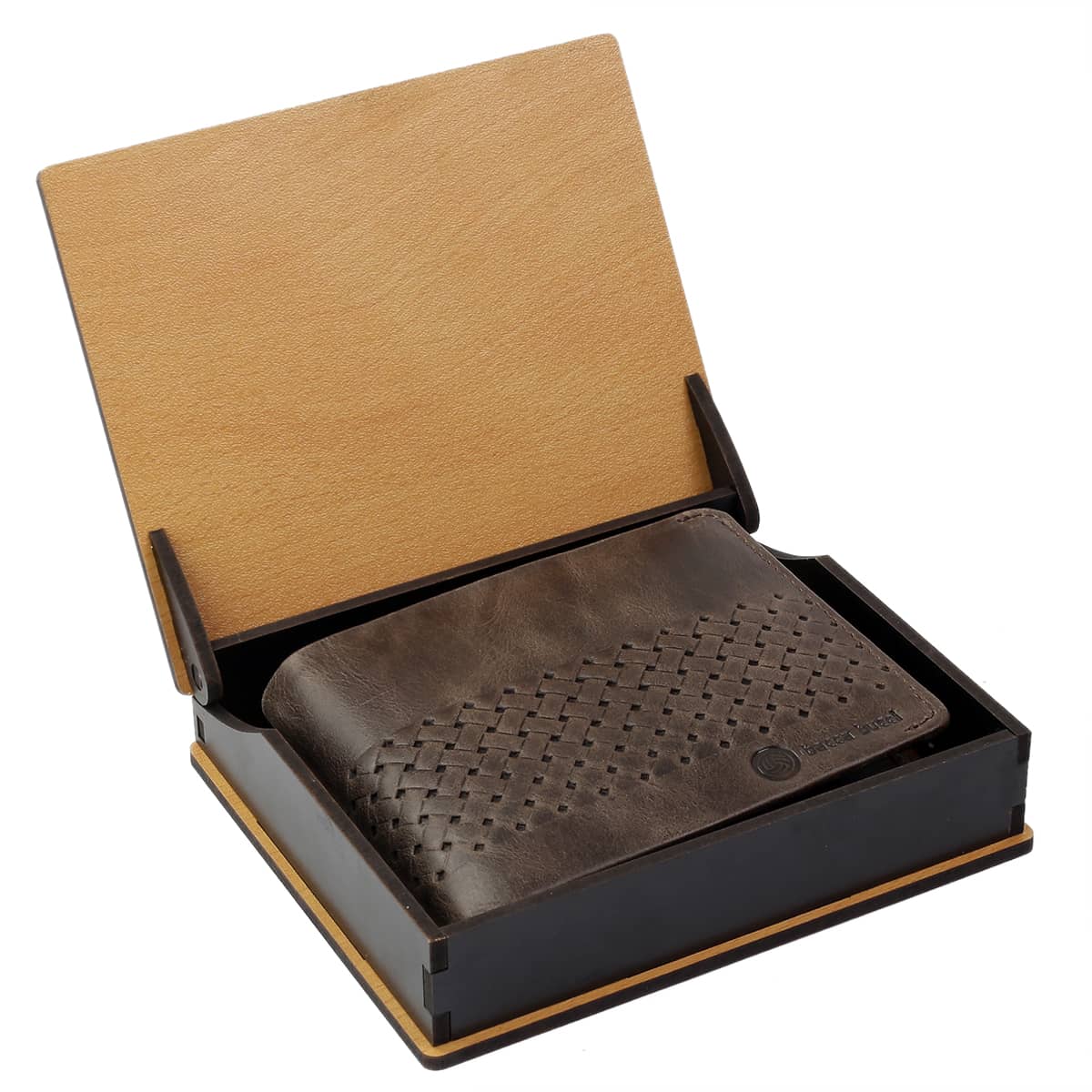 Bacca Bucci Leather Series Textured Bifold Wallet for Men - Image 7