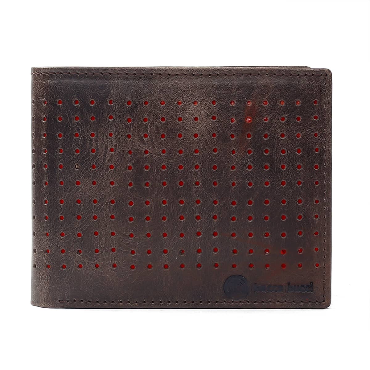 Bacca Bucci Leather Series Textured Bifold Wallet for Men - Image 2