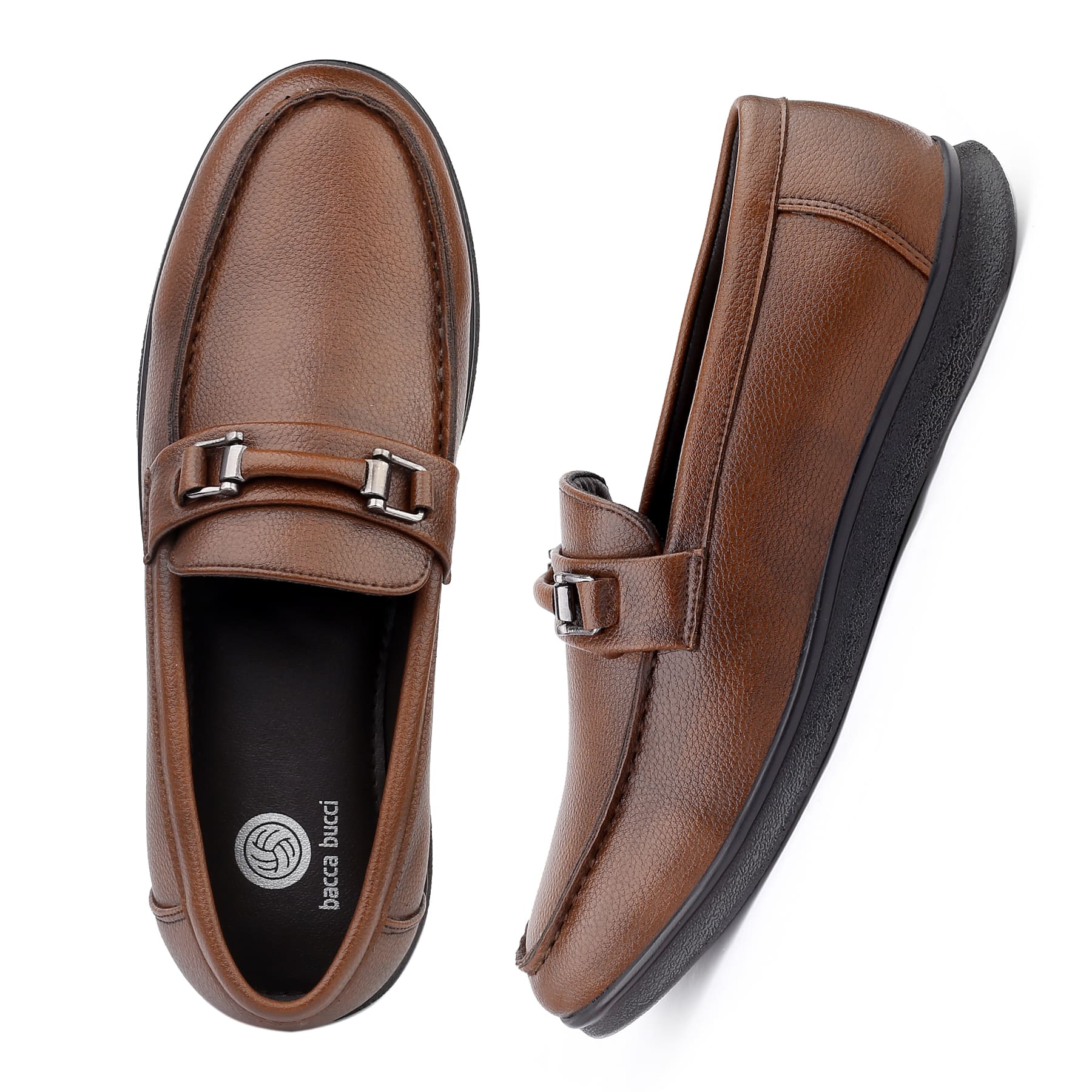 Bacca Bucci LISBON Dress Loafer Moccasins Driving Shoes for Men - Image 11