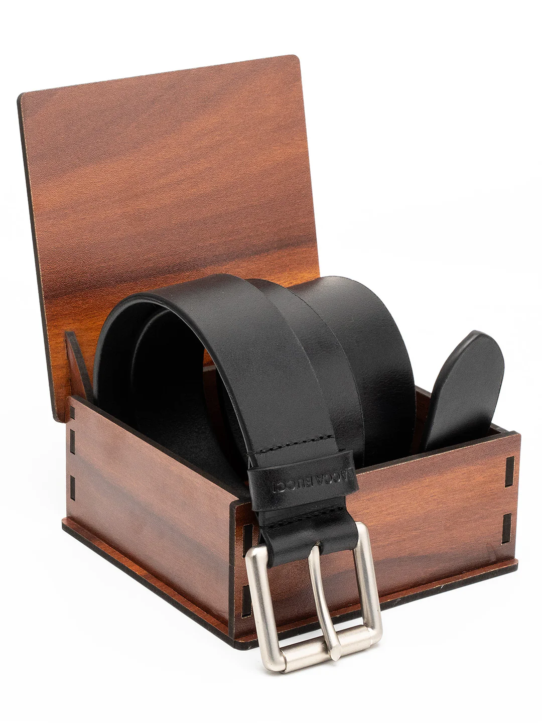 Bacca Bucci Men’s Classic Leather Belt - Image 3