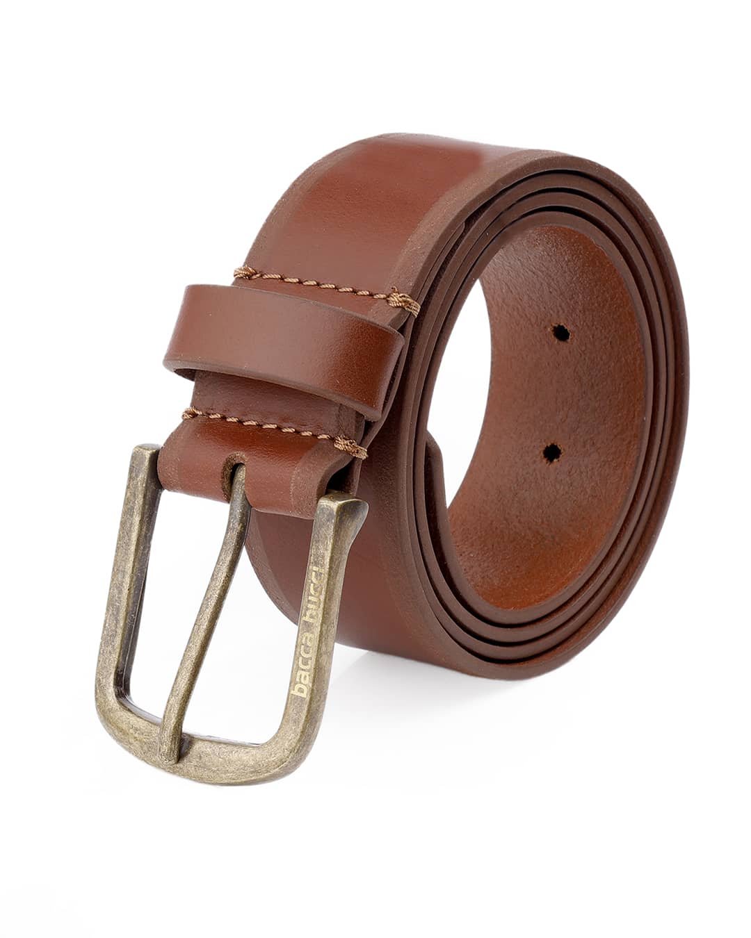 Bacca Bucci Men's Genuine Leather Casual Jeans Belt - Image 3