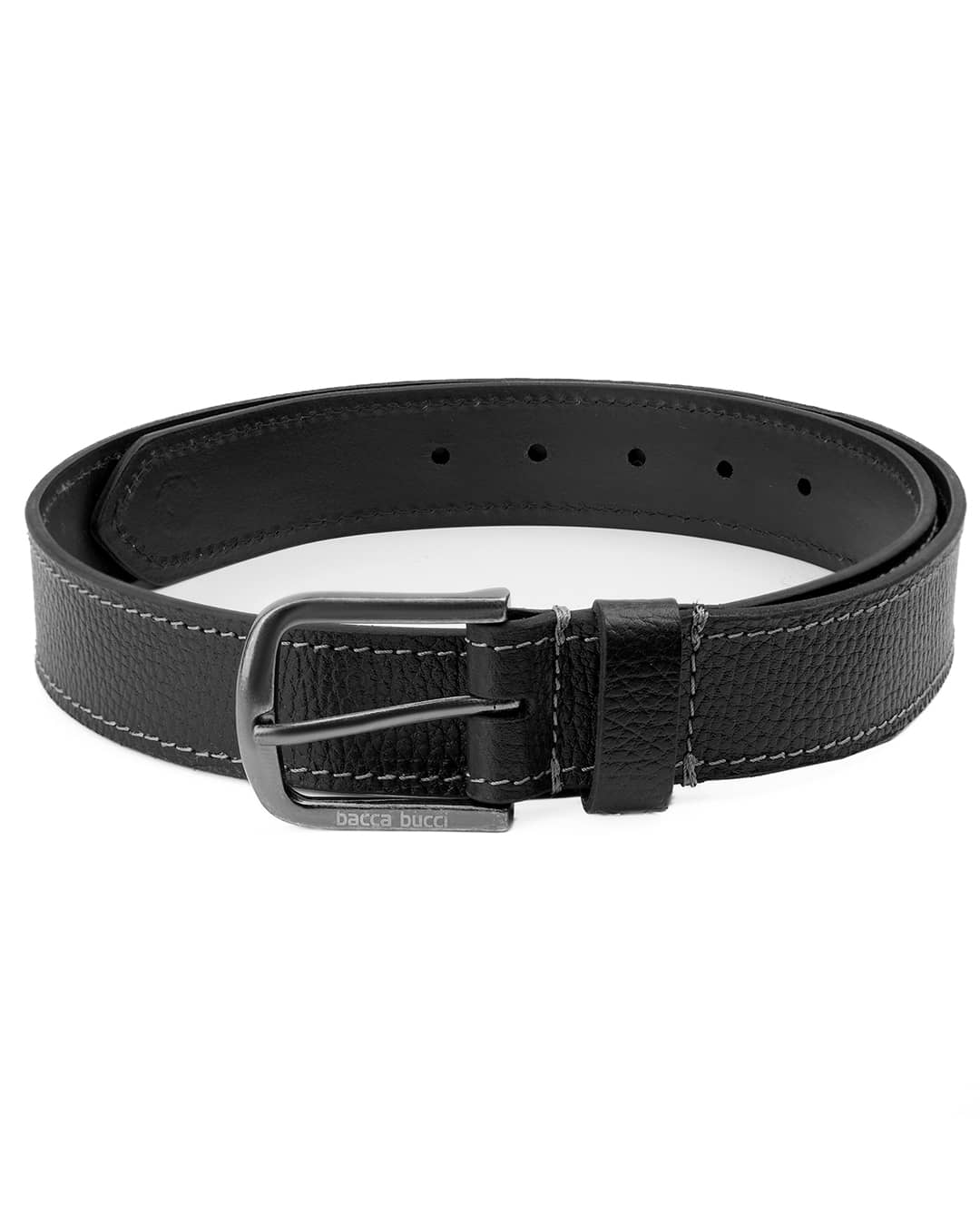 Bacca Bucci Men's Genuine Leather Jeans Belt - Image 3