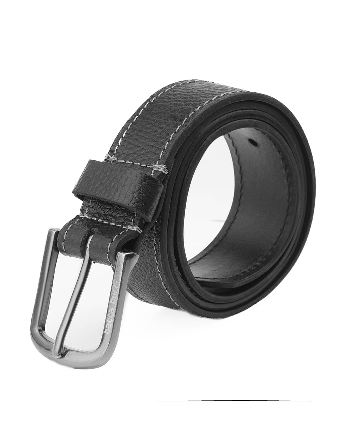 Bacca Bucci Men's Genuine Leather Jeans Belt - Image 4