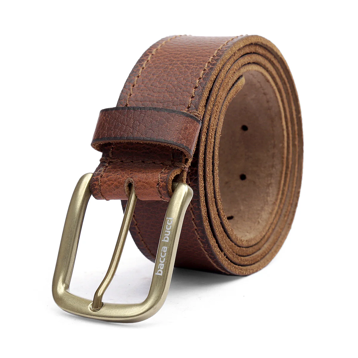 Bacca Bucci Men's Genuine Leather Jeans Belt - Image 9
