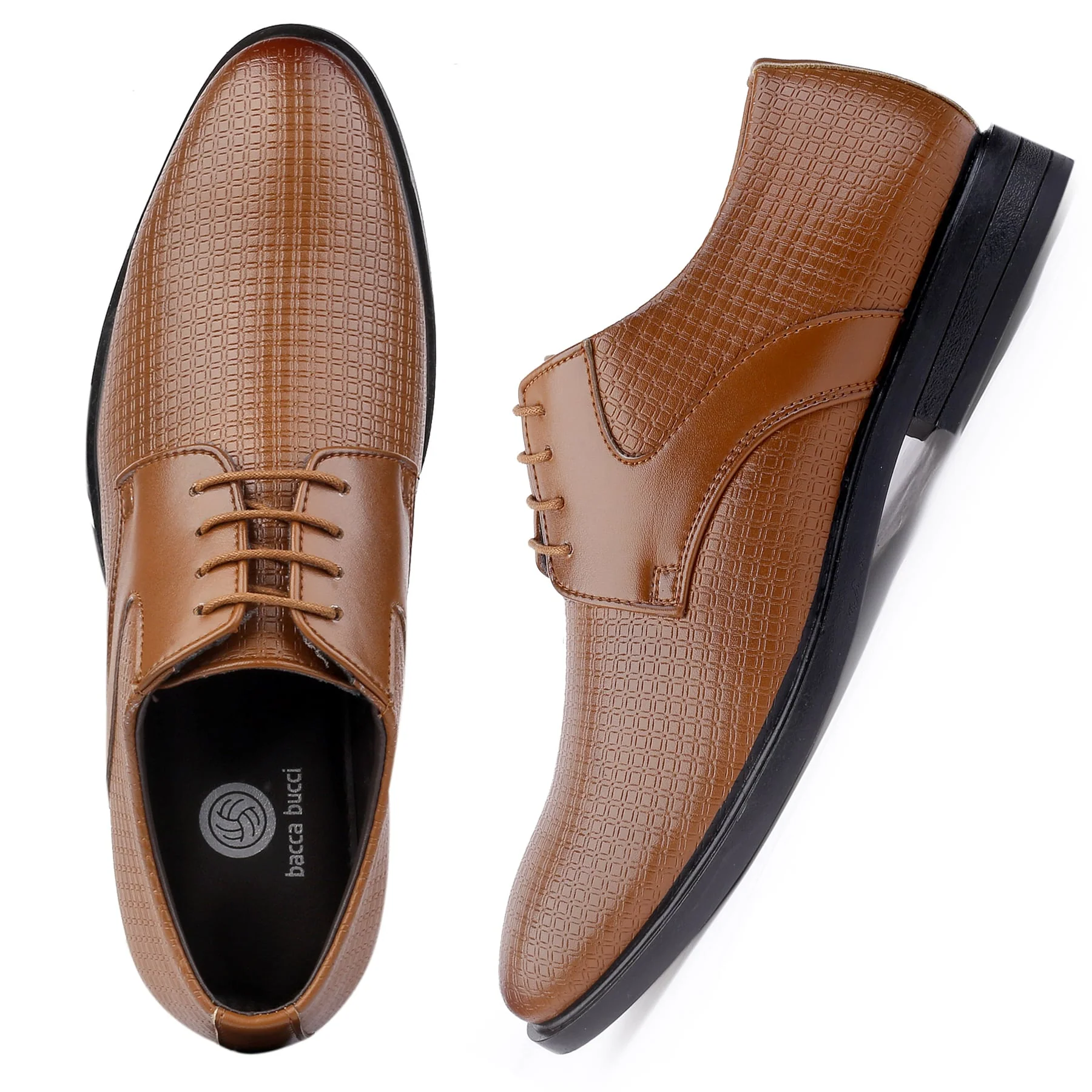 Bacca Bucci OSLO Formal Shoes with Superior Comfort | All Day Wear Office Or Party Lace-up Shoes - Image 6
