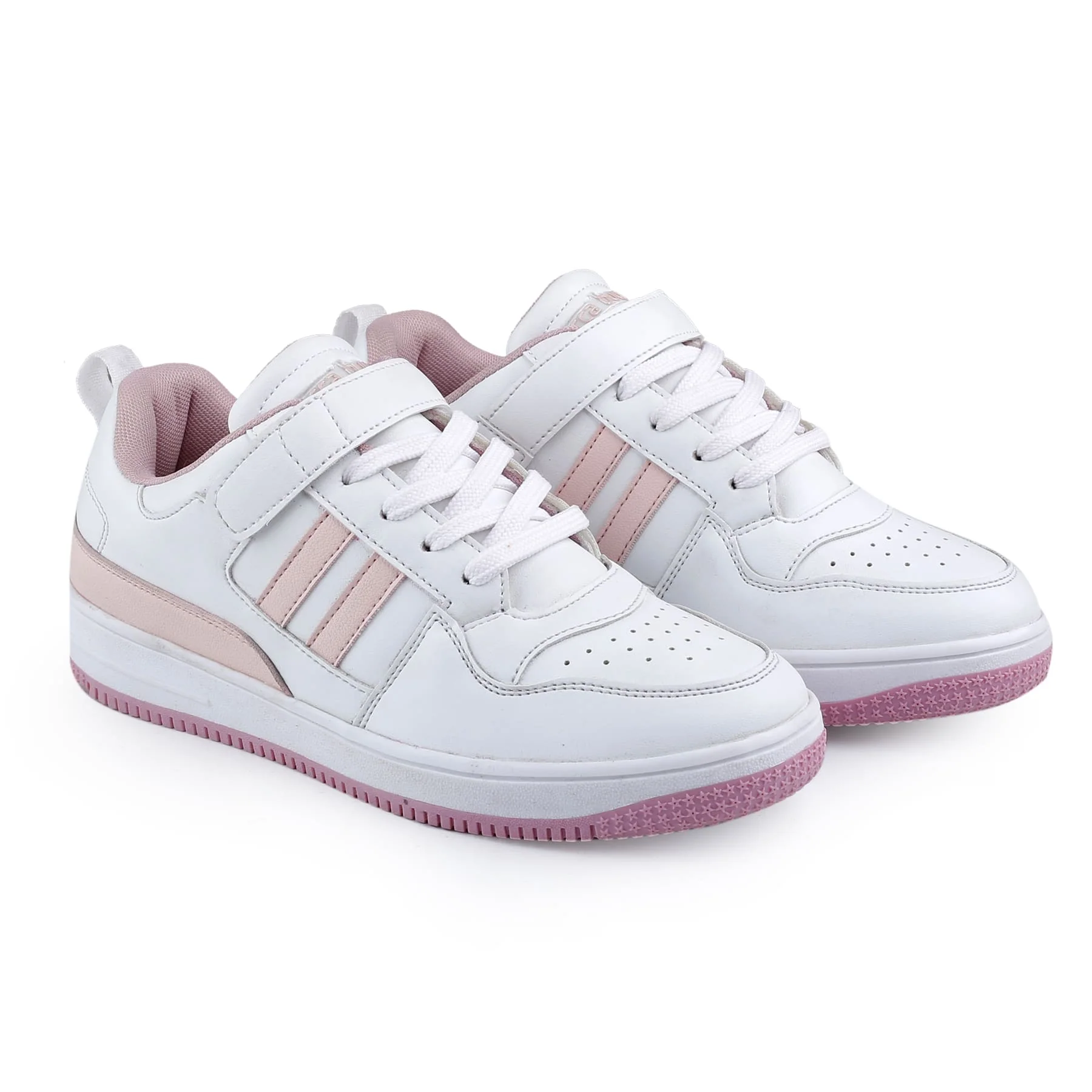 Bacca Bucci PHOENIX Low-Top Fashion Women's Sneakers with Hook & Loop Closure - Image 6