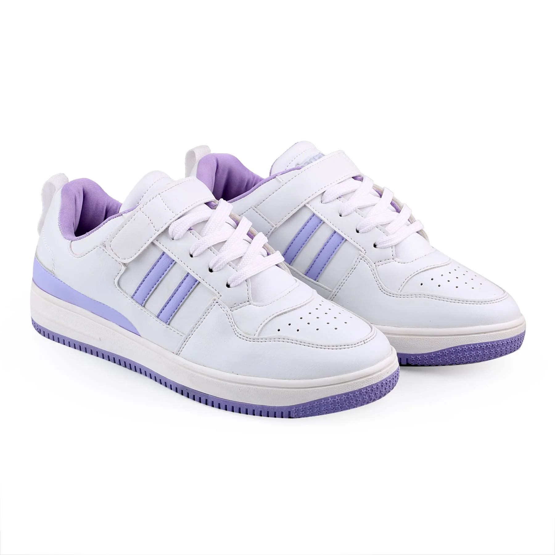 Bacca Bucci PHOENIX Low-Top Fashion Women's Sneakers with Hook & Loop Closure - Image 6