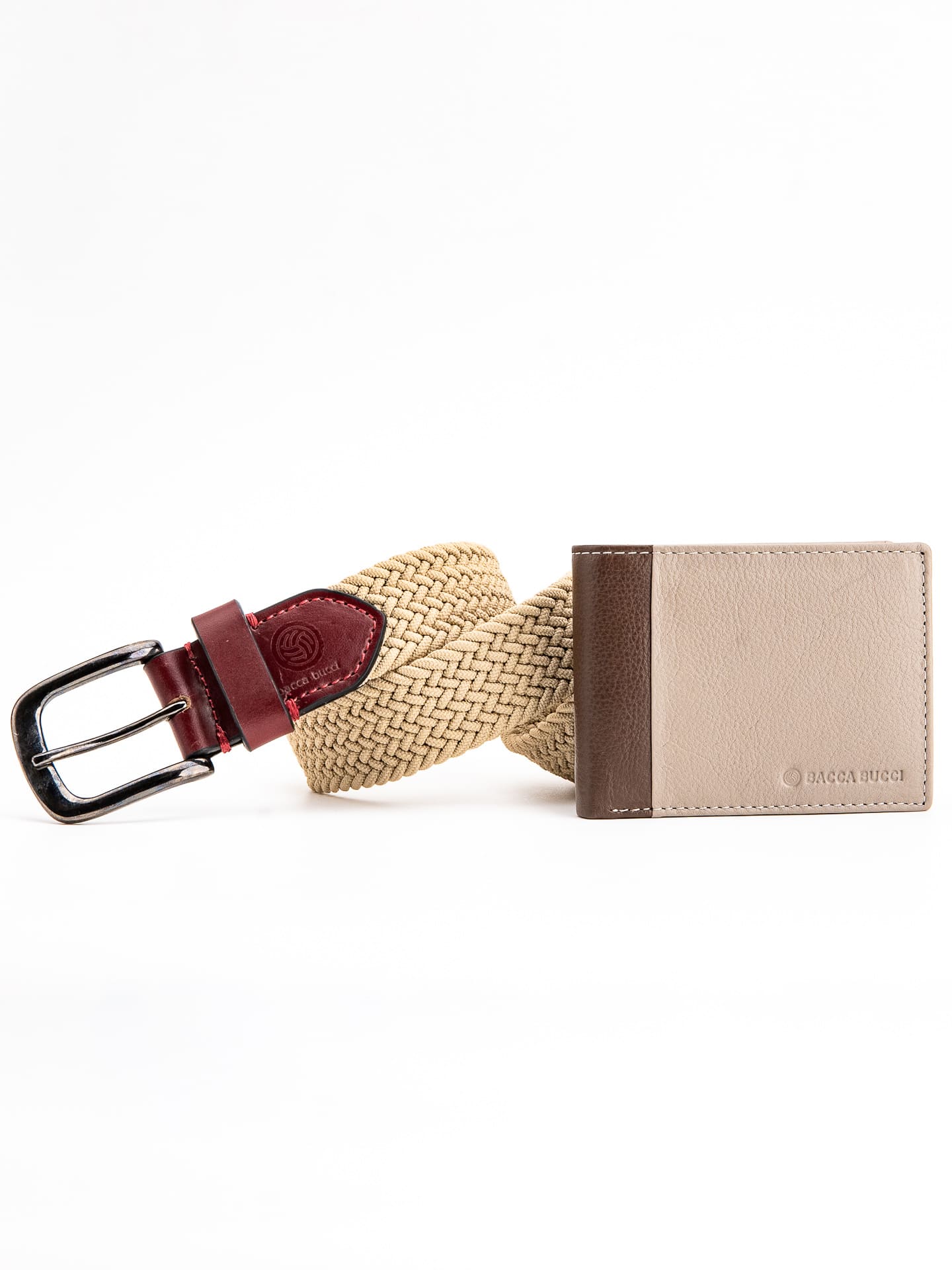 Bacca Bucci Premium Gift Combo: Classic Wallet & Stylish Belt in Elegant Wooden Box - Image 3