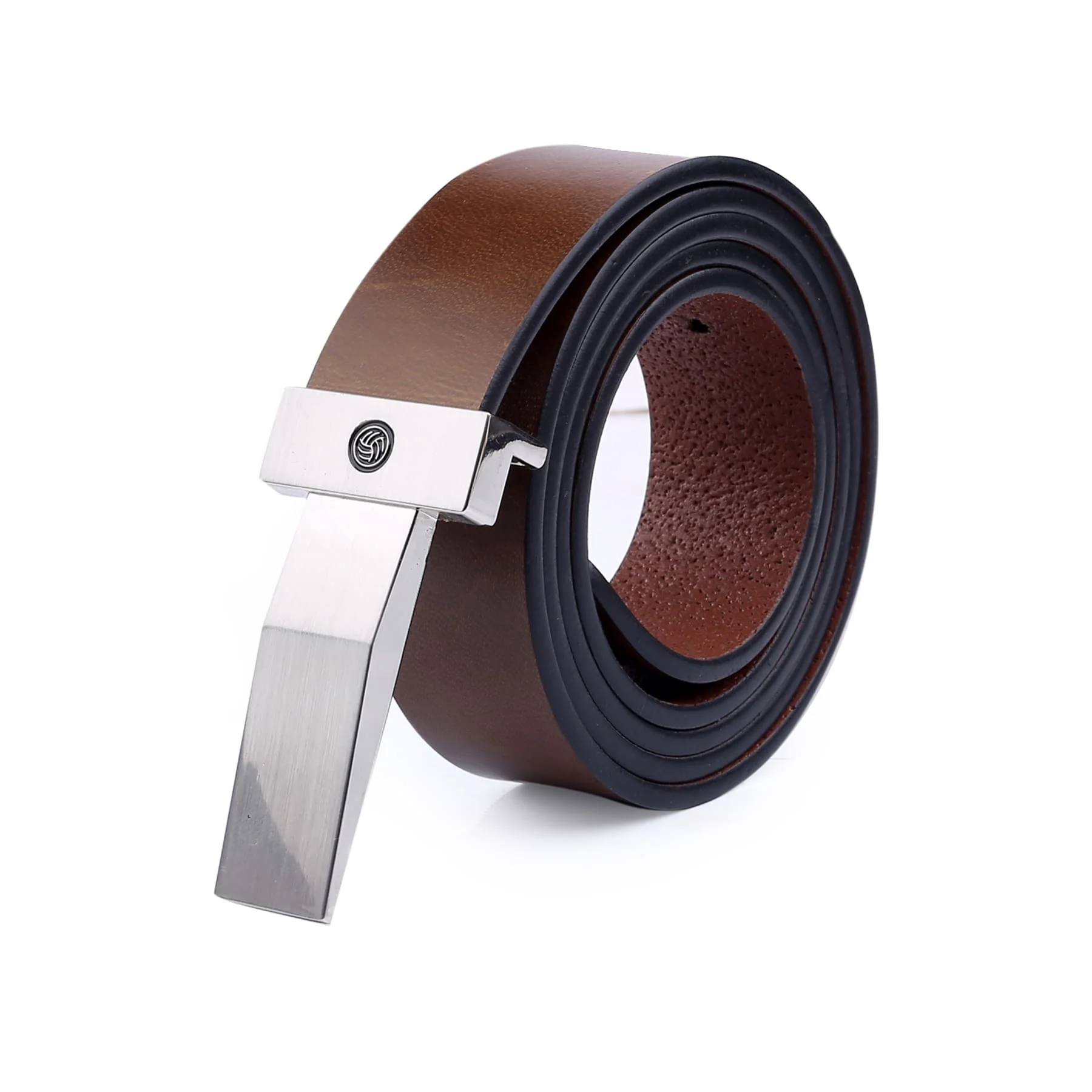Bacca Bucci Genuine Leather Formal Dress Belts with a Stylish Finish & a Nickel-Free Buckle - Image 10