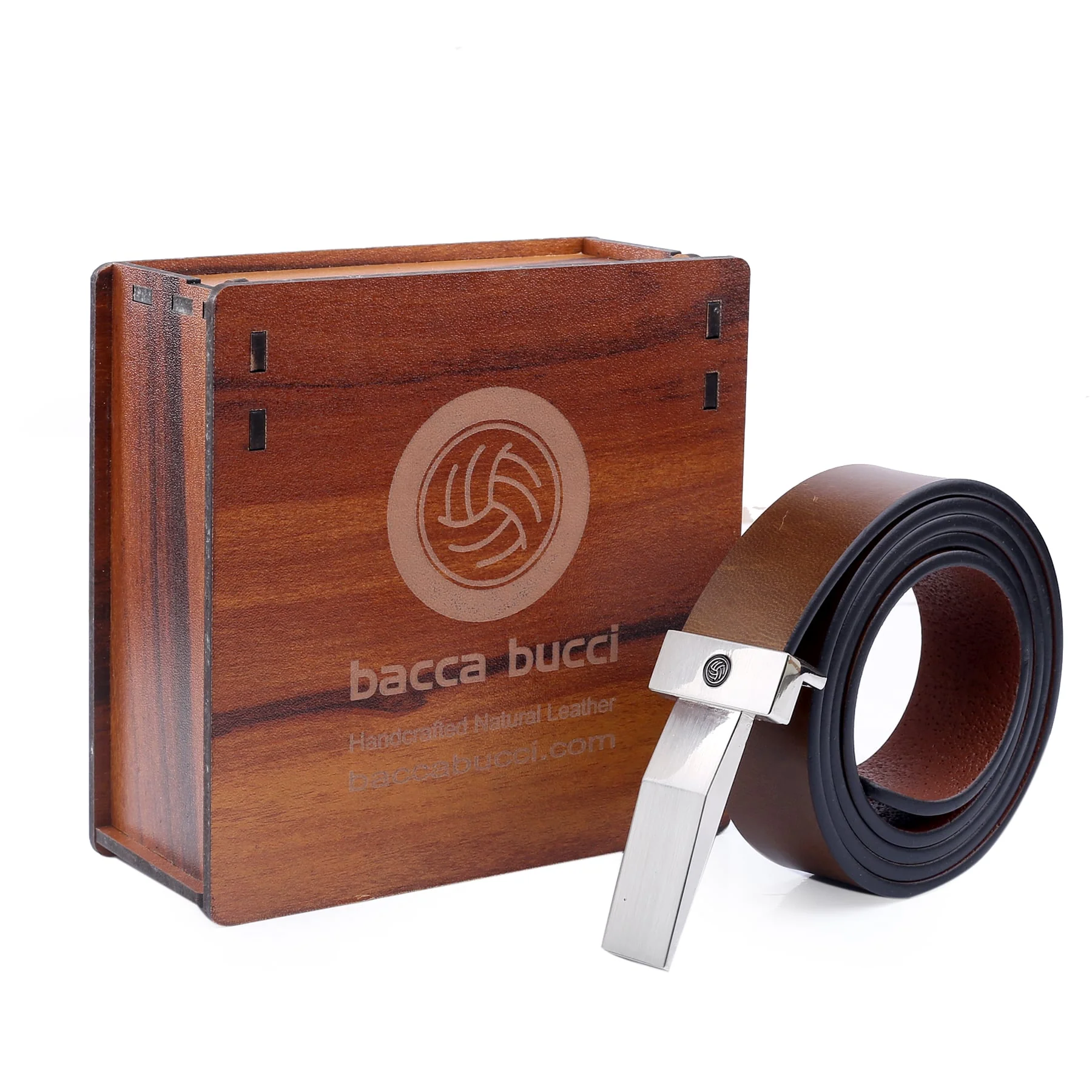 Bacca Bucci Genuine Leather Formal Dress Belts with a Stylish Finish & a Nickel-Free Buckle - Image 11