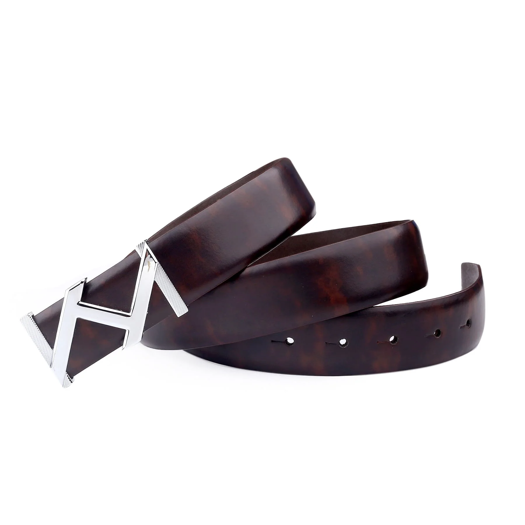 Bacca Bucci Premium Genuine Leather Formal Dress Belts - Image 2