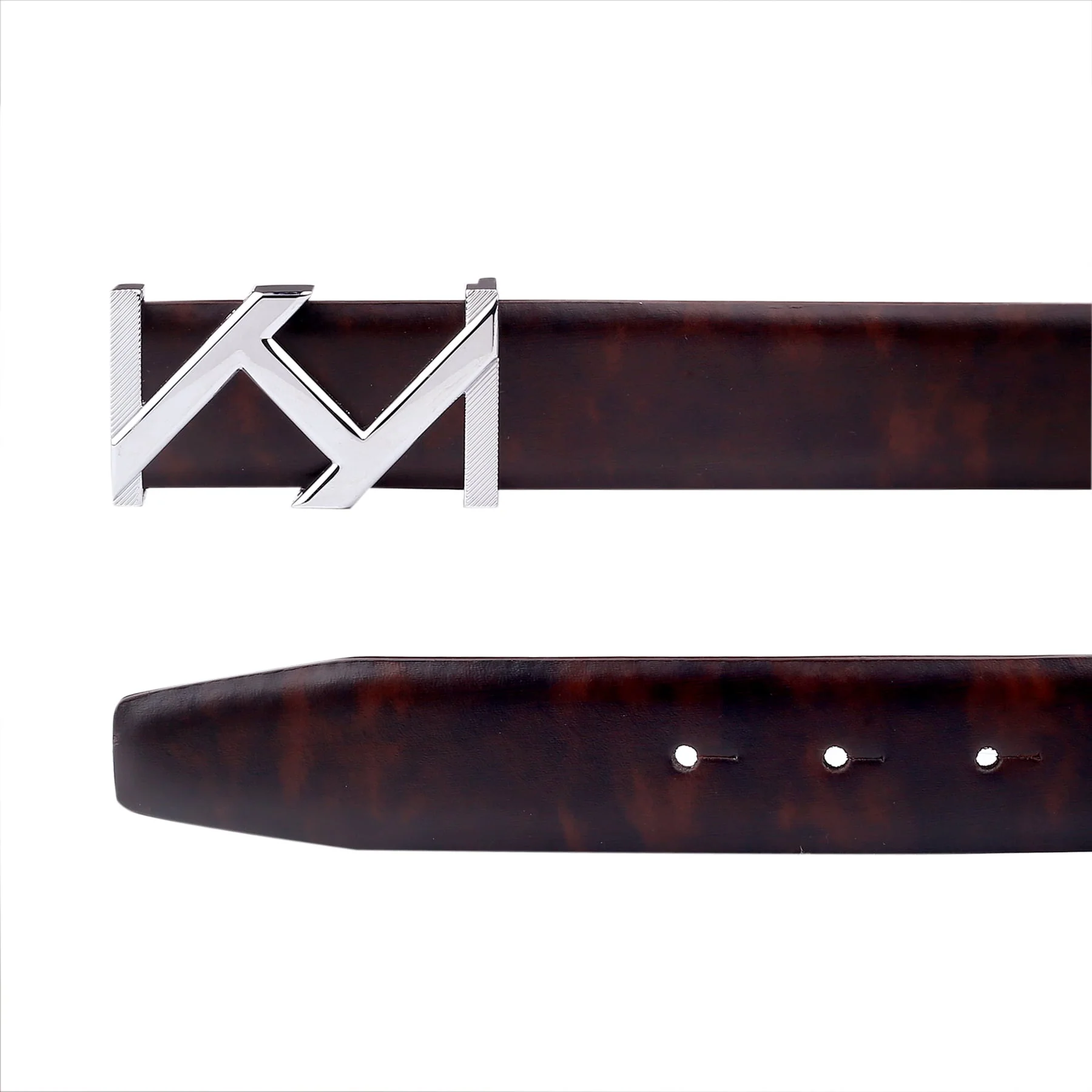 Bacca Bucci Premium Genuine Leather Formal Dress Belts - Image 4