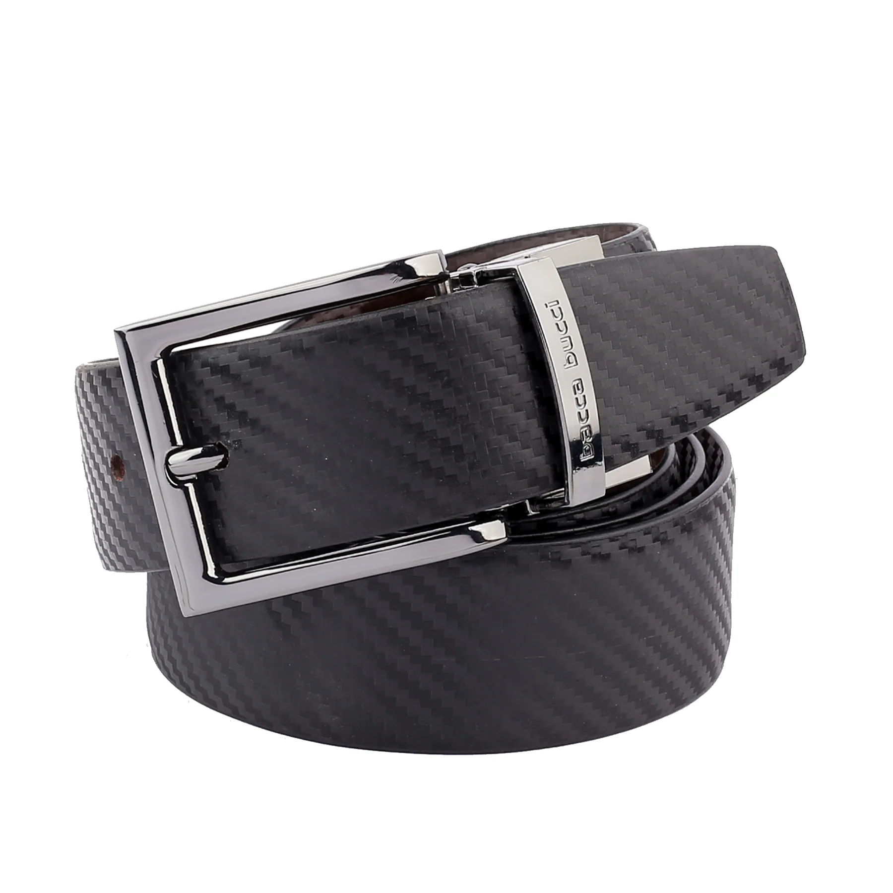 Bacca Bucci Auto reversible dress belt with Genuine Leather - Image 4