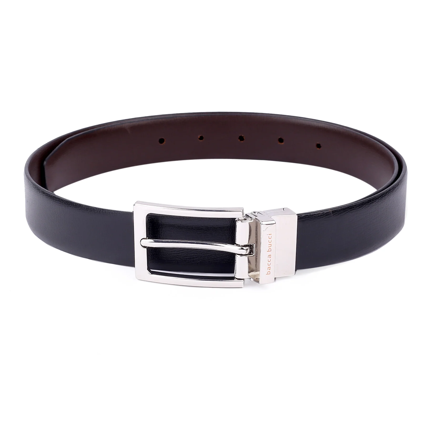 Bacca Bucci Auto reversible dress belt with Genuine Leather - Image 6