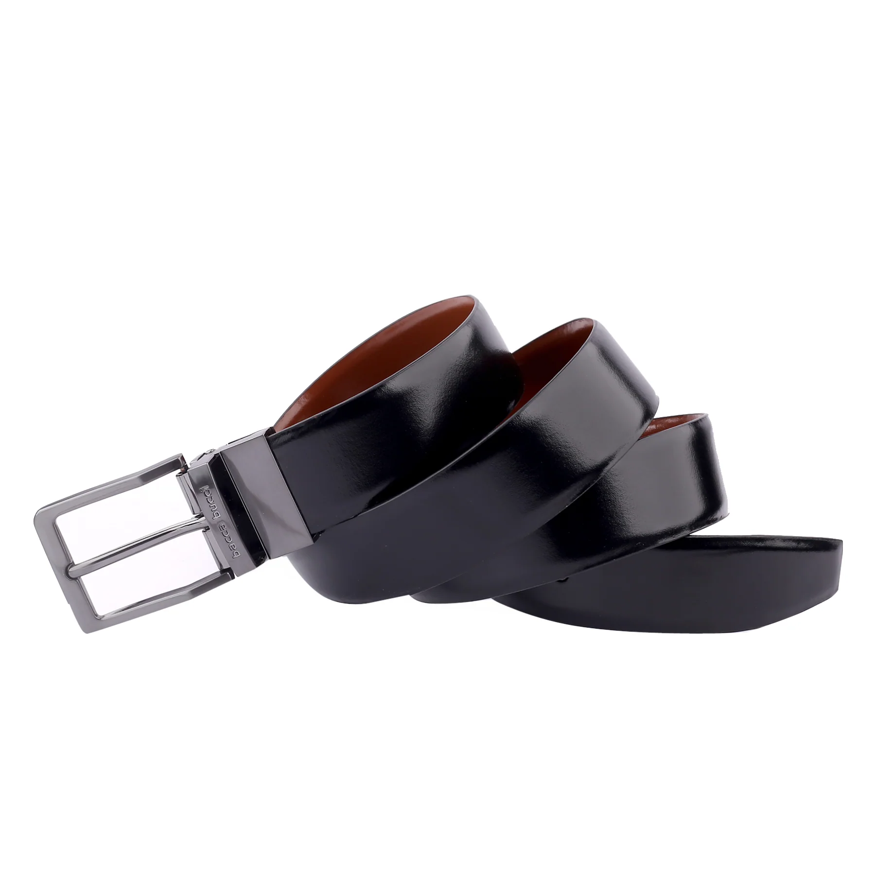 Bacca Bucci Auto reversible dress belt with Genuine Leather - Image 3