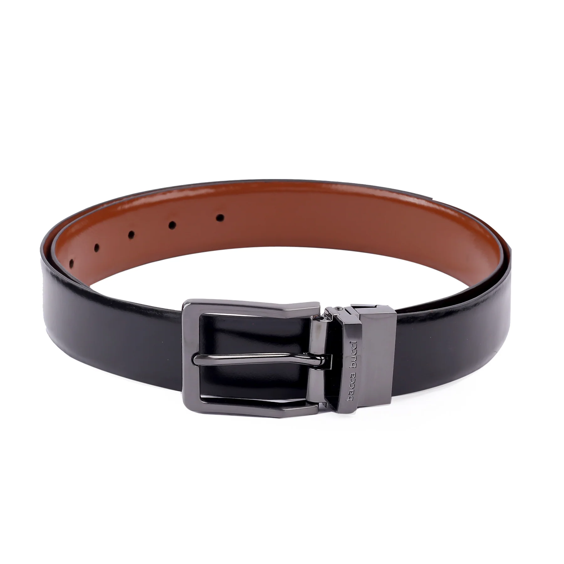 Bacca Bucci Auto reversible dress belt with Genuine Leather - Image 4