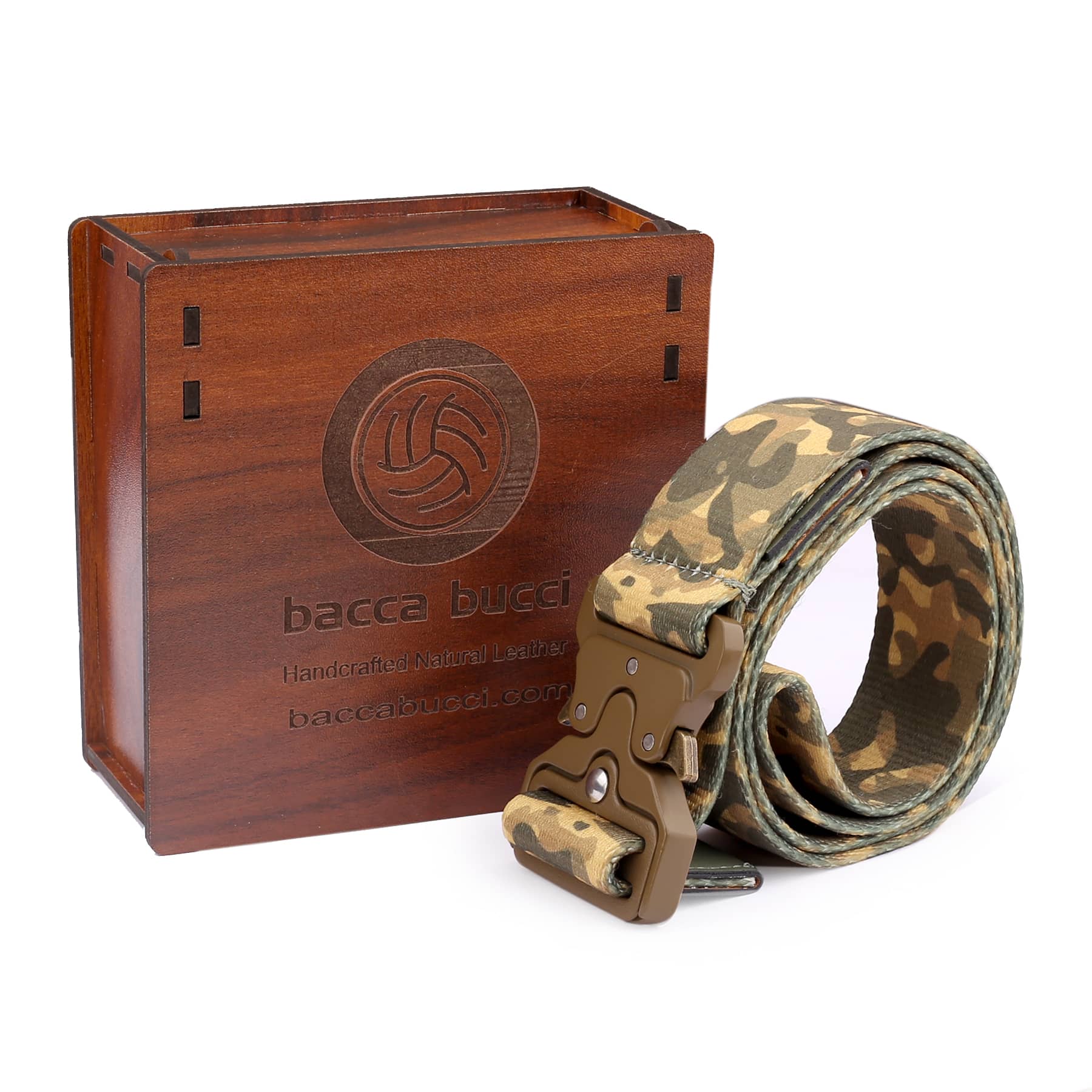 Bacca Bucci Recon Ranger Tactical Series: Robust Nylon Quick-Release Buckle Belt for Men - Image 7