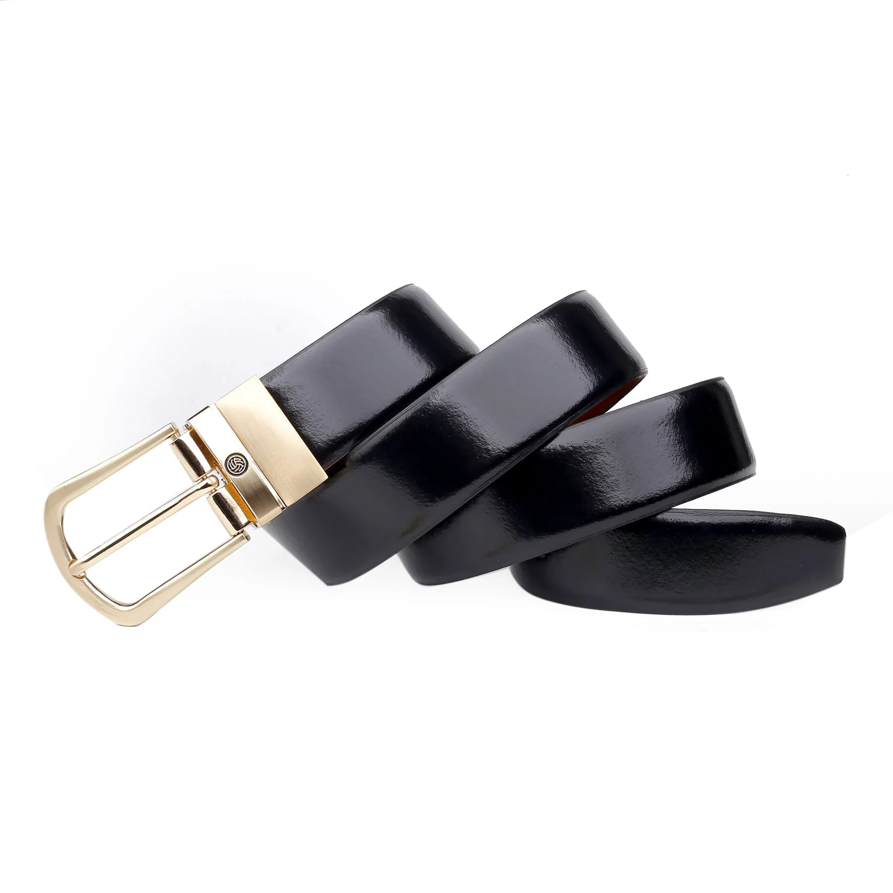 Bacca Bucci Reversible Genuine Leather Formal Dress Belts - Image 7