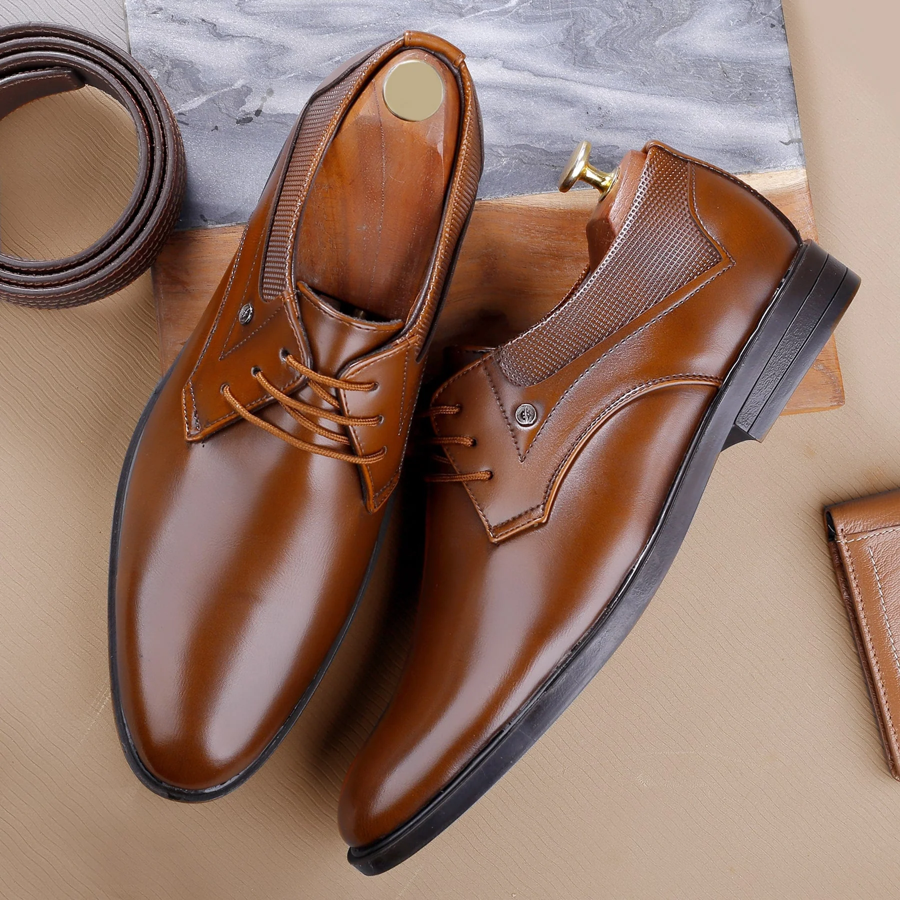 Bacca Bucci RICHMOND Formal Shoes with Superior Comfort | All Day Wear Office Or Party Lace-up Shoes - Image 2