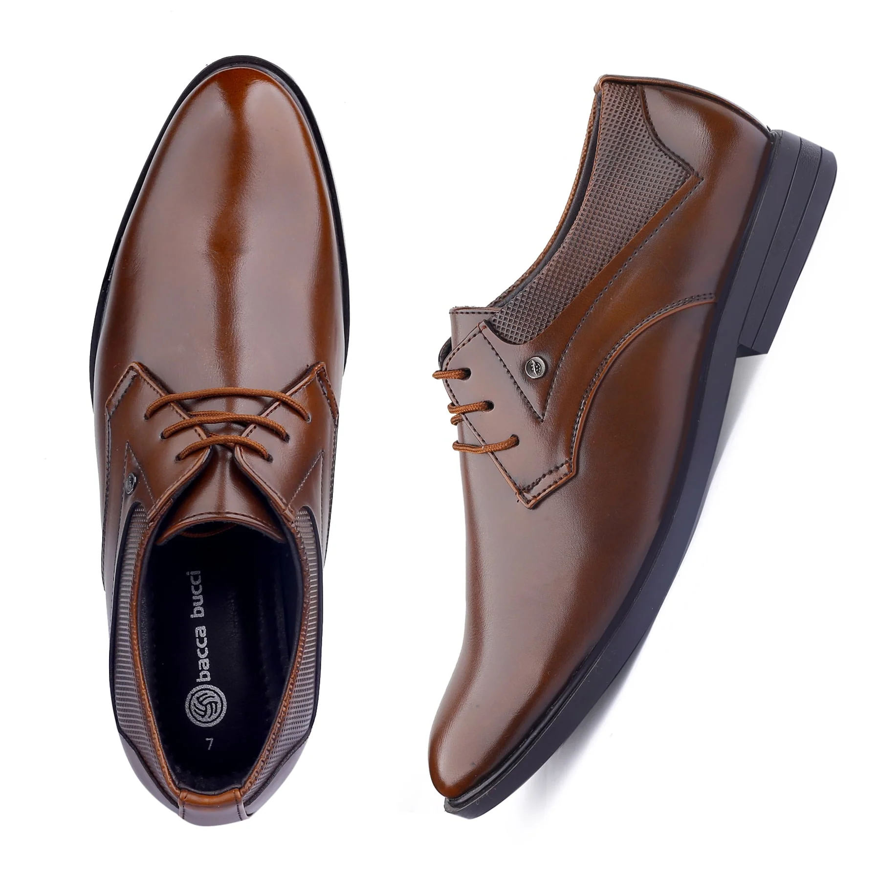 Bacca Bucci RICHMOND Formal Shoes with Superior Comfort | All Day Wear Office Or Party Lace-up Shoes - Image 6
