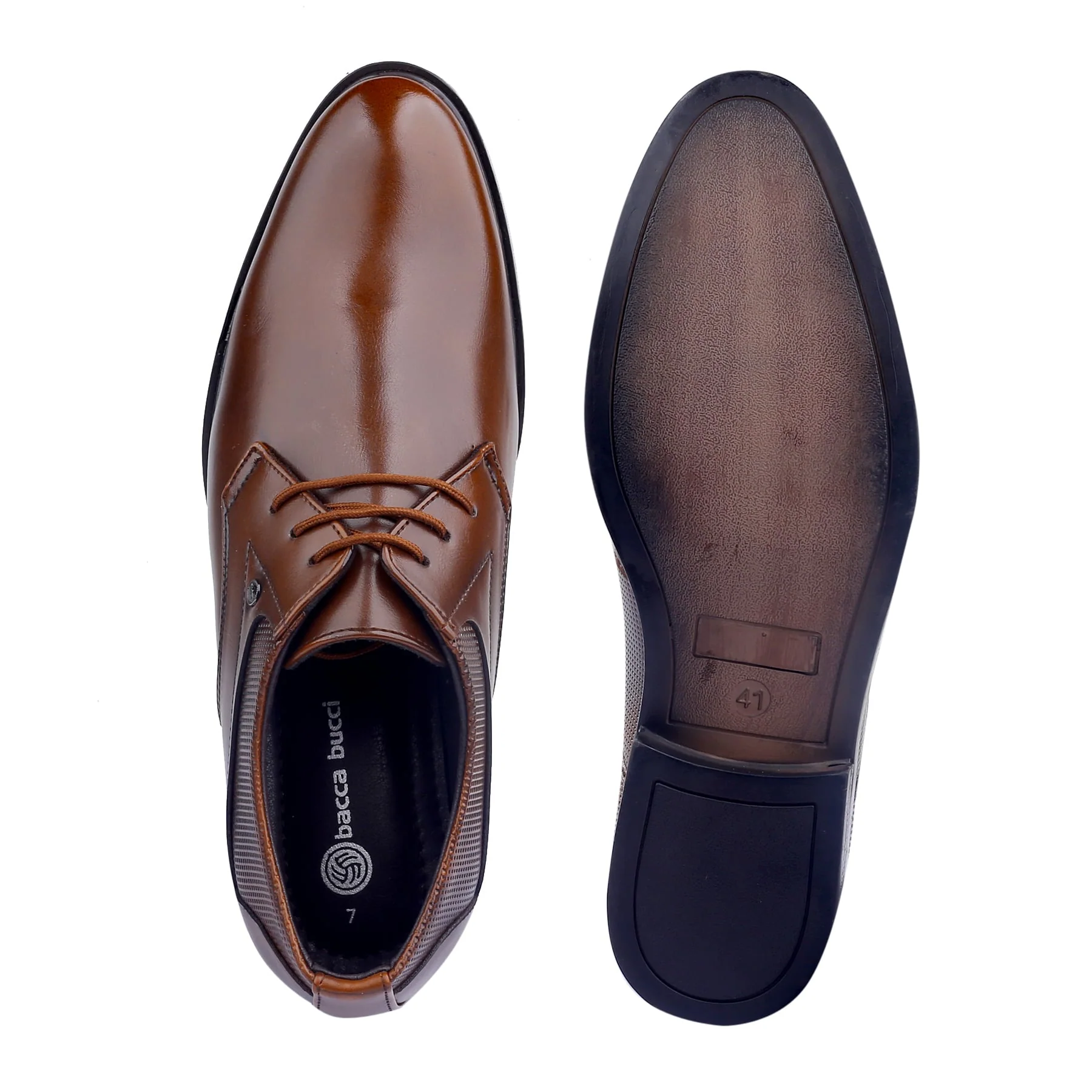 Bacca Bucci RICHMOND Formal Shoes with Superior Comfort | All Day Wear Office Or Party Lace-up Shoes - Image 14