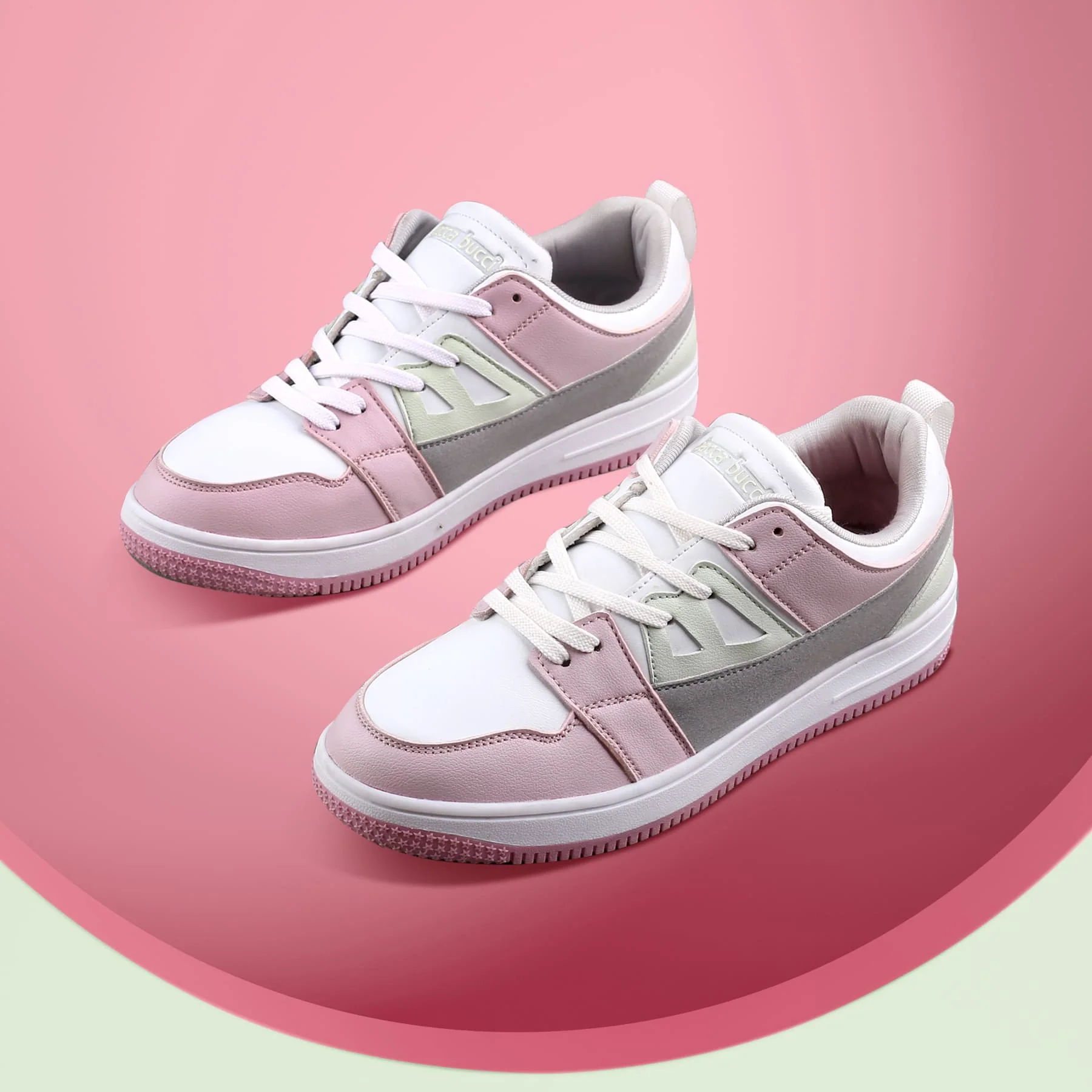 Bacca Bucci SERENITY Low Top Flat Sole Fashion Women's Sneakers - Image 17
