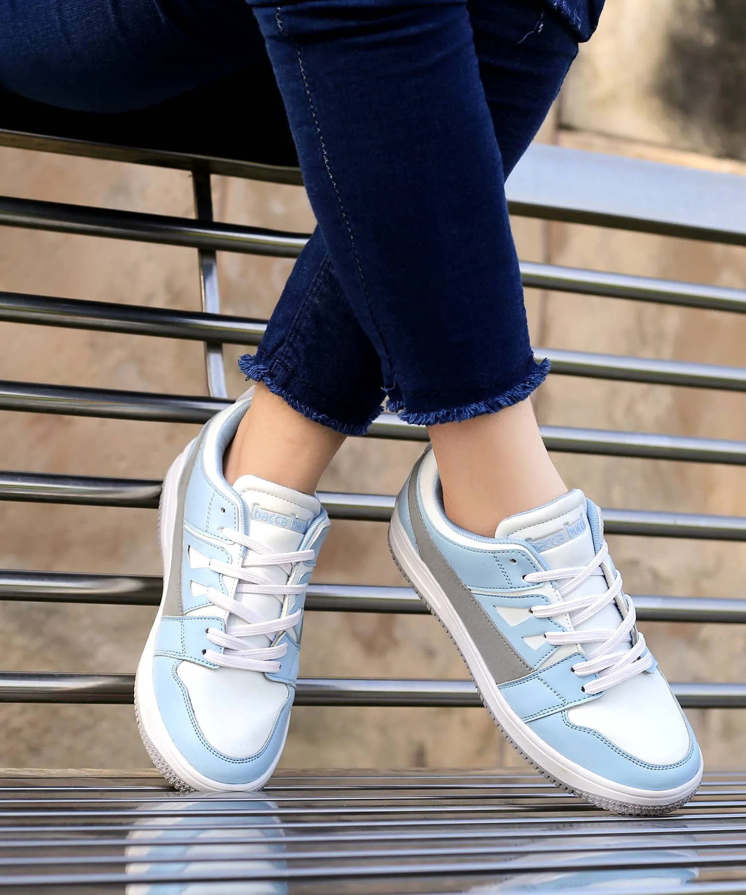 Bacca Bucci SERENITY Low Top Flat Sole Fashion Women's Sneakers - Image 21