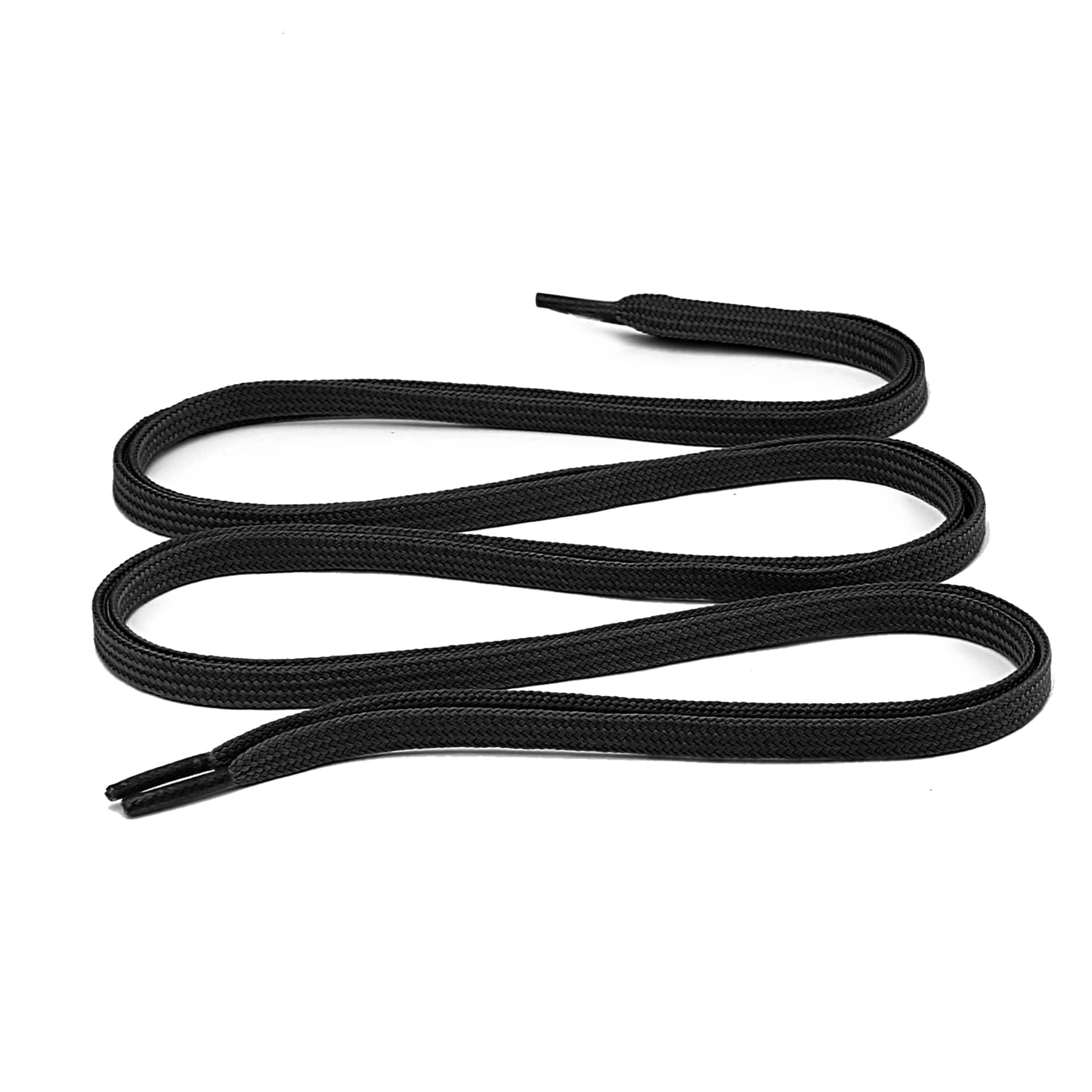 Bacca Bucci Sneaker Shoe Laces | Flat | Black-Orange - Image 16