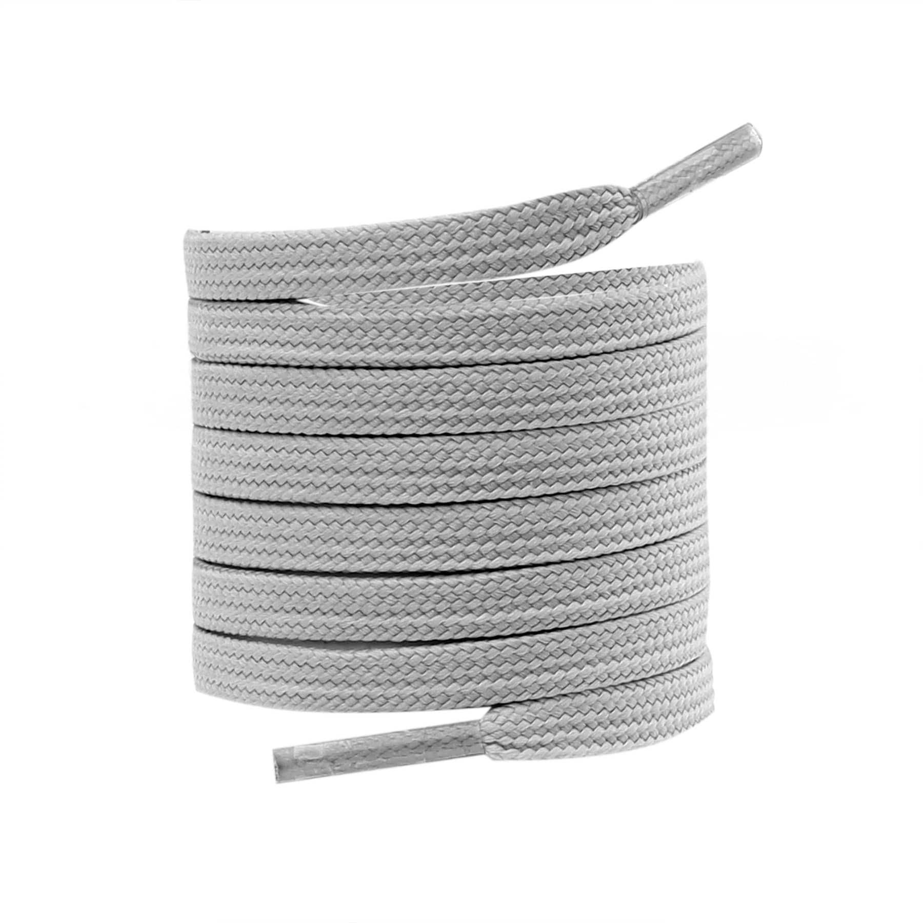 Bacca Bucci Sneaker Shoe Laces | Flat | Black-Sky Blue - Image 50