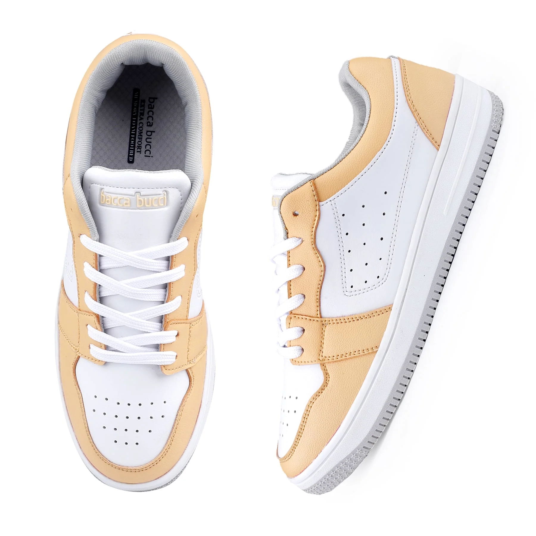 Bacca Bucci SOPHIA Low-top Flat Sole Sneakers For Women - Image 16