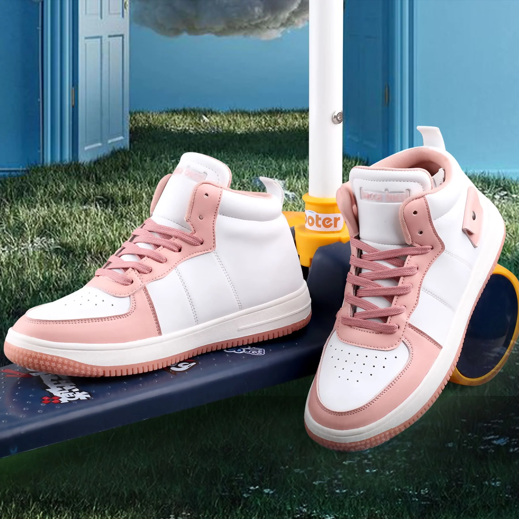 Bacca Bucci STELLAR Mid-Top Fashion Women's Sneakers - Image 15