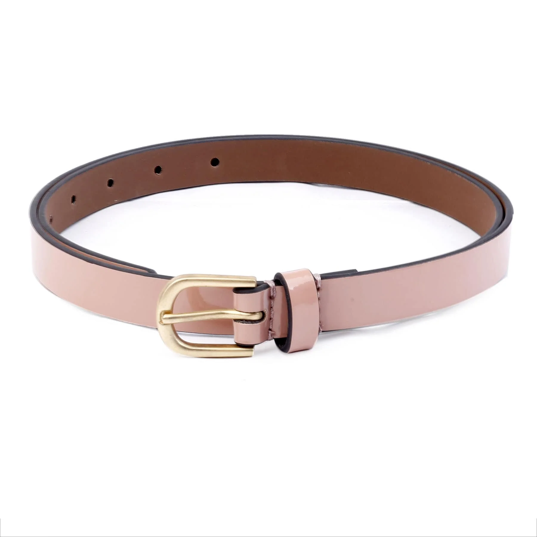 Bacca Bucci STRIATO Slim Belt— Glossy Finish Elegance for Versatile Styling- 18 MM - Image 5